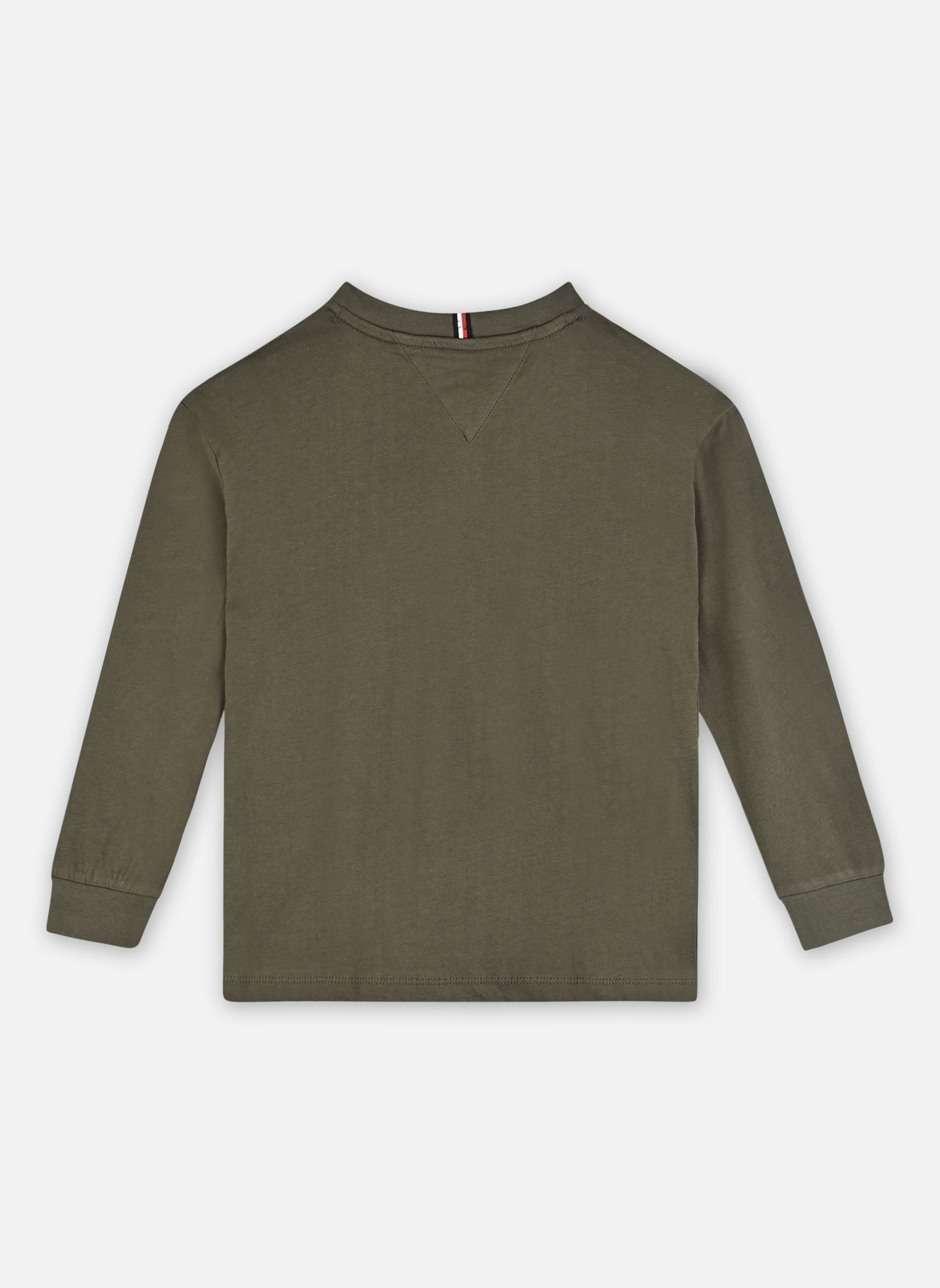 Tee-shirts Essential T-Shirt Ls KB0KB09846 garçon vert Tommy Hilfiger Tee-shirts Essential T-Shirt Ls KB0KB09846 garçon vert GREEN