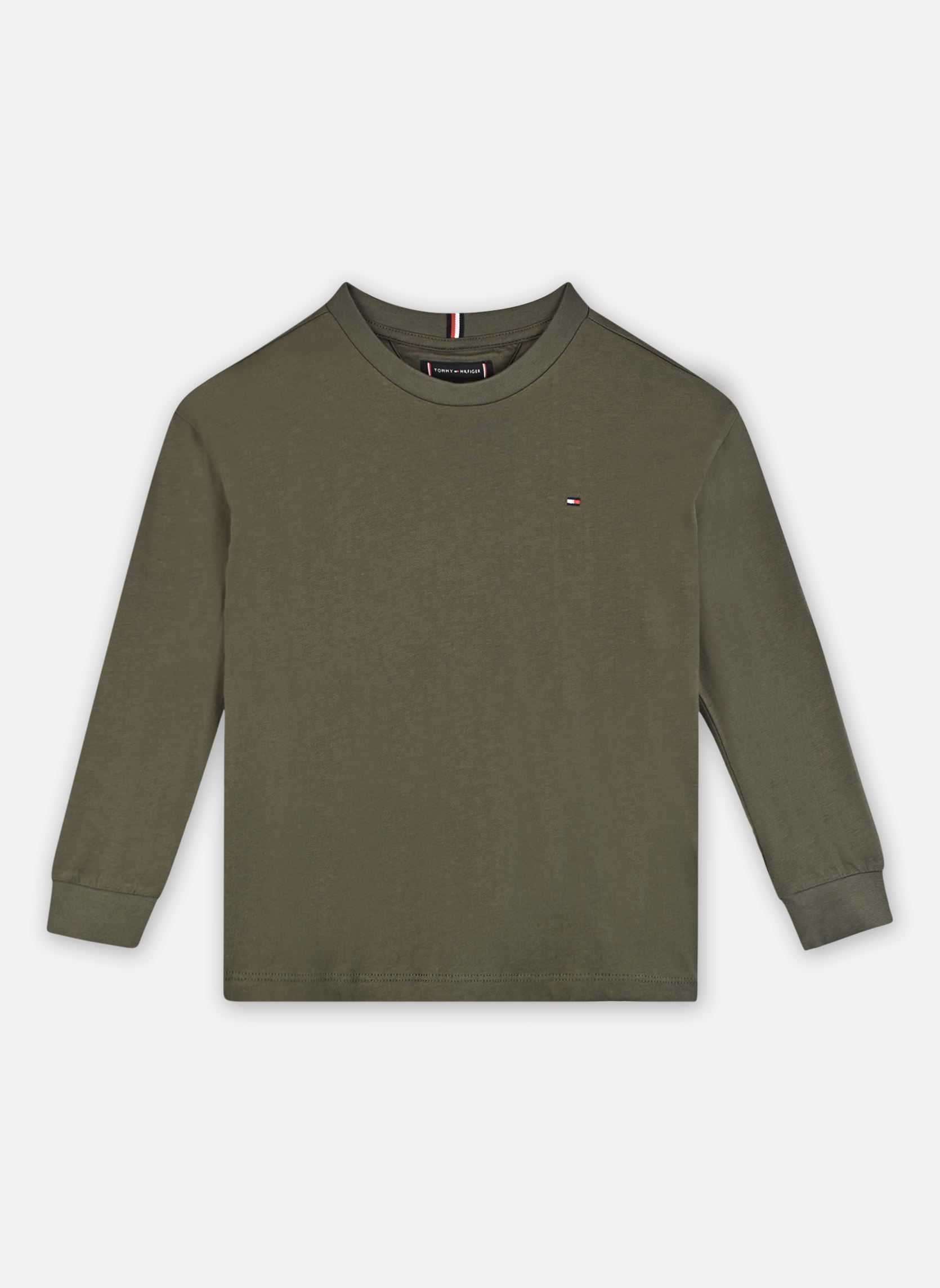 Vêtements Tommy Hilfiger Essential T Shirt Ls KB0KB09846 pour Accessoires - vue 3