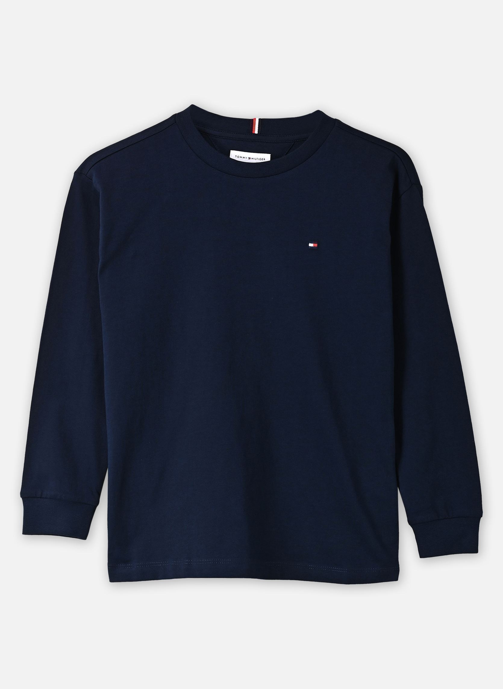 T-Shirts Essential T-Shirt Ls KB0KB09846 jungen blau Tommy Hilfiger T-Shirts Essential T-Shirt Ls KB0KB09846 jungen blau DARK BLUE