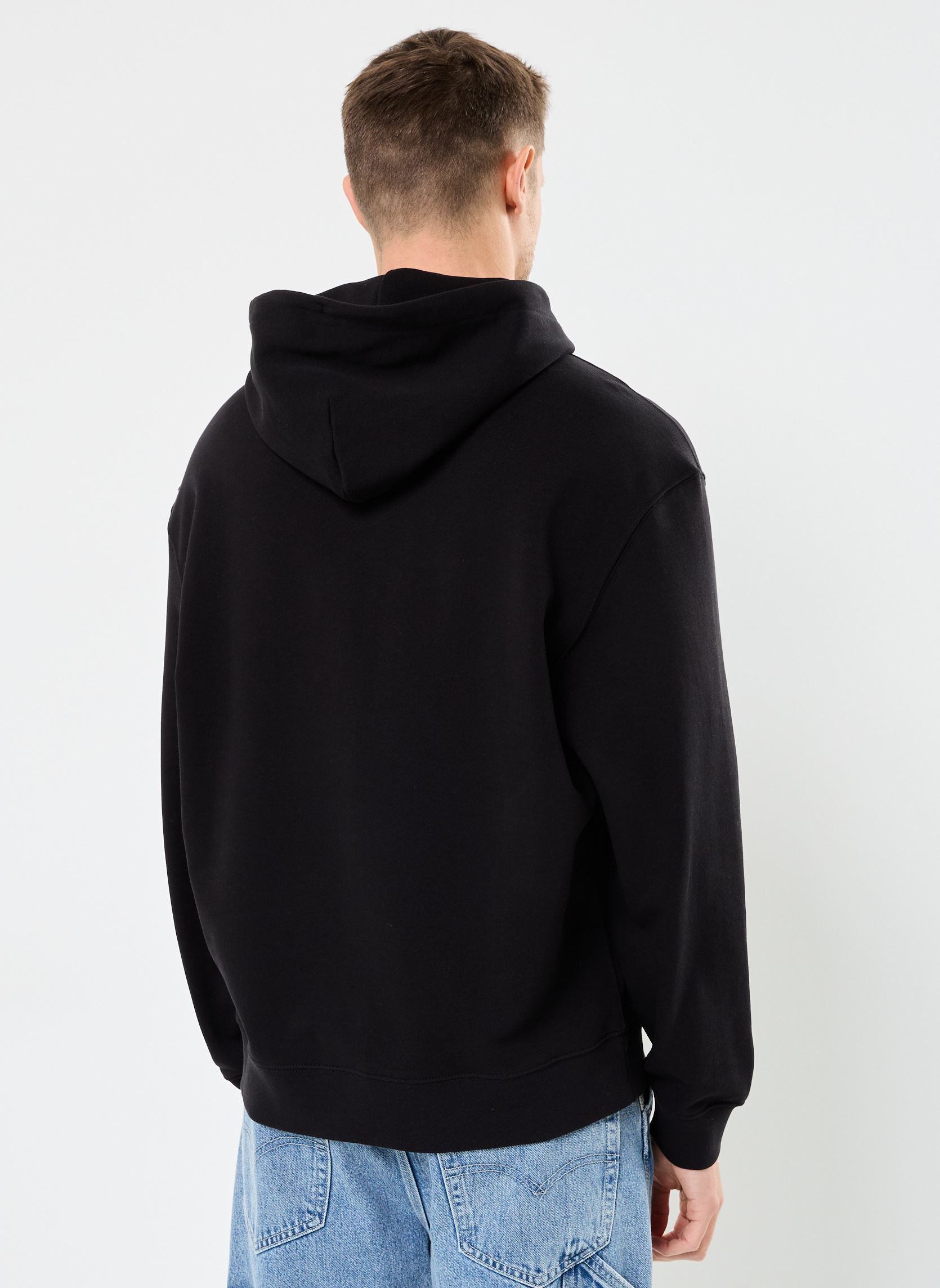 Sweats Ls E 350Trry Clvn Sc LV04RC295G homme noir Calvin Klein Jeans Sweats Ls E 350Trry Clvn Sc LV04RC295G homme noir BLACK