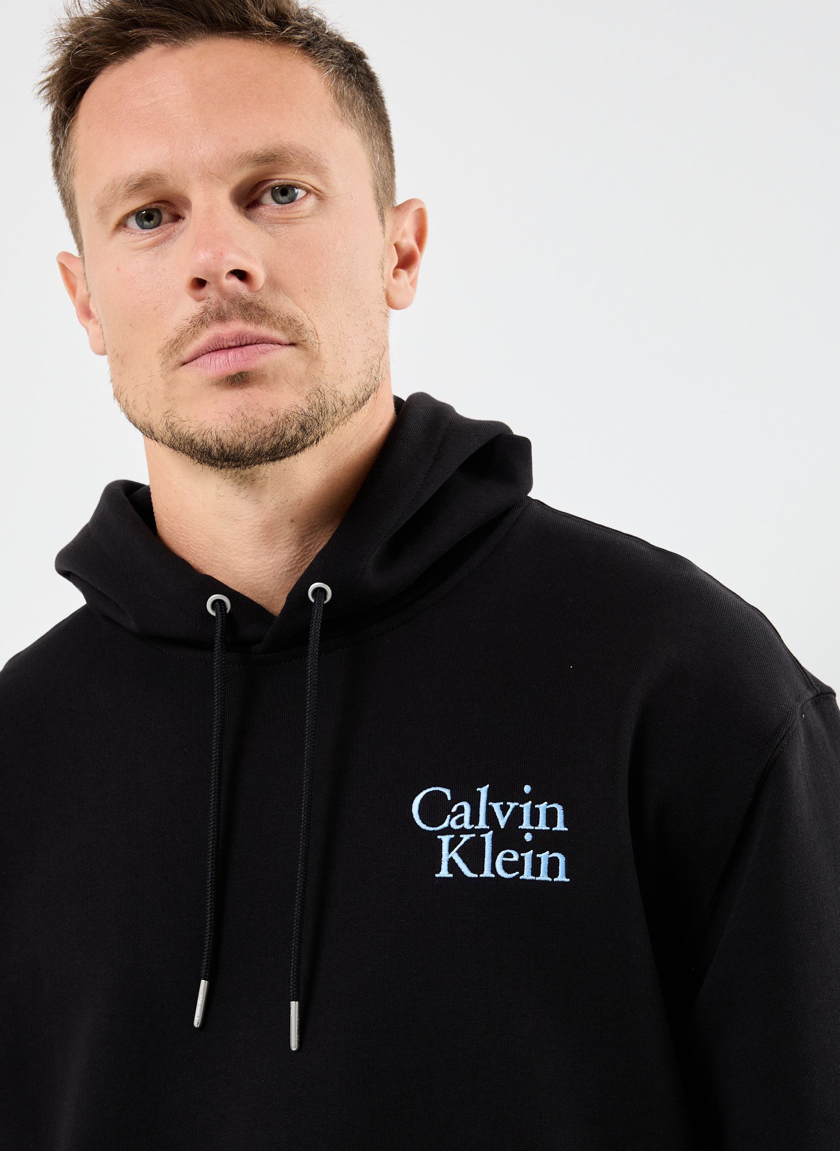 Sweats Ls E 350Trry Clvn Sc LV04RC295G homme noir Calvin Klein Jeans Sweats Ls E 350Trry Clvn Sc LV04RC295G homme noir BLACK