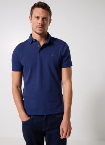 Polos manches courtes 1985 Slim Polo MW0MW17771C7G homme bleu Tommy Hilfiger Polos manches courtes 1985 Slim Polo MW0MW17771C7G homme bleu PREPPY NAVY