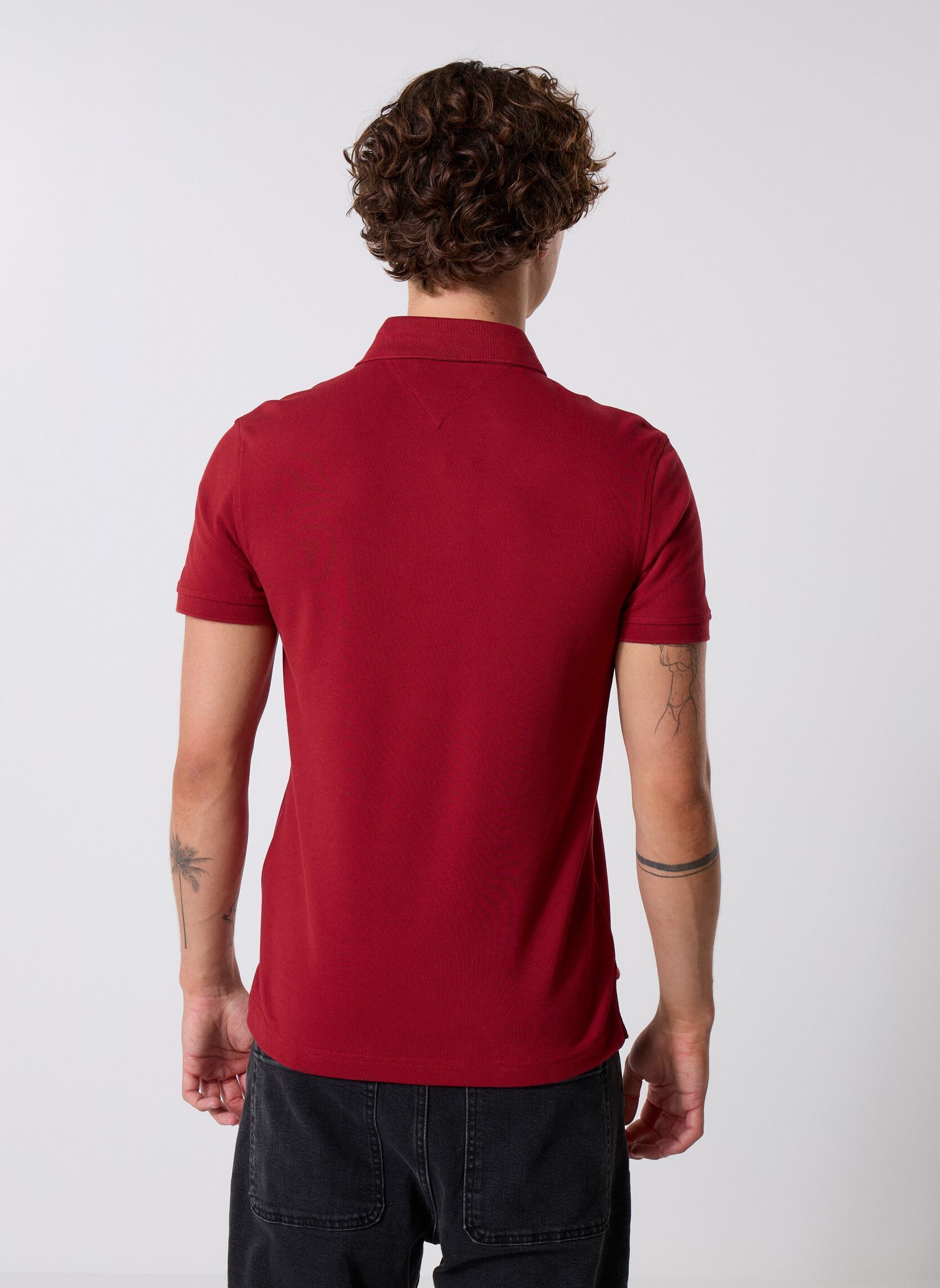 Polos manches courtes 1985 Slim Polo MW0MW17771XIT homme rouge Tommy Hilfiger Polos manches courtes 1985 Slim Polo MW0MW17771XIT homme rouge REGATTA RED