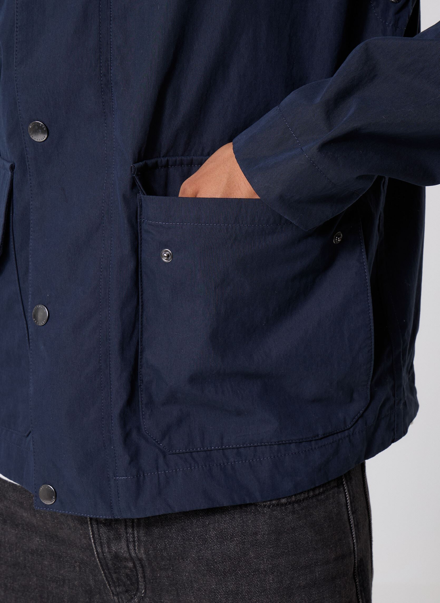 Vestes SHORT WALKING JACKET MW0MW39638DW5 homme bleu Tommy Hilfiger Vestes SHORT WALKING JACKET MW0MW39638DW5 homme bleu Desert Sky