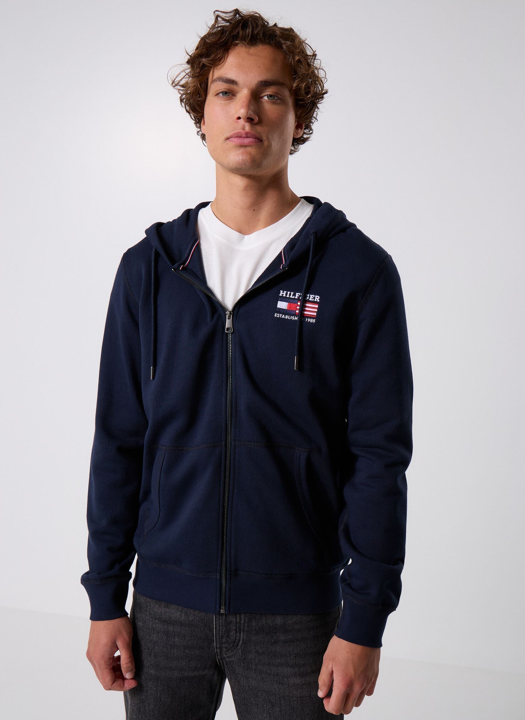 Vêtements Tommy Hilfiger AMERICANA ZIP THROUG MW0MW39691DW5 pour Accessoires - vue 2