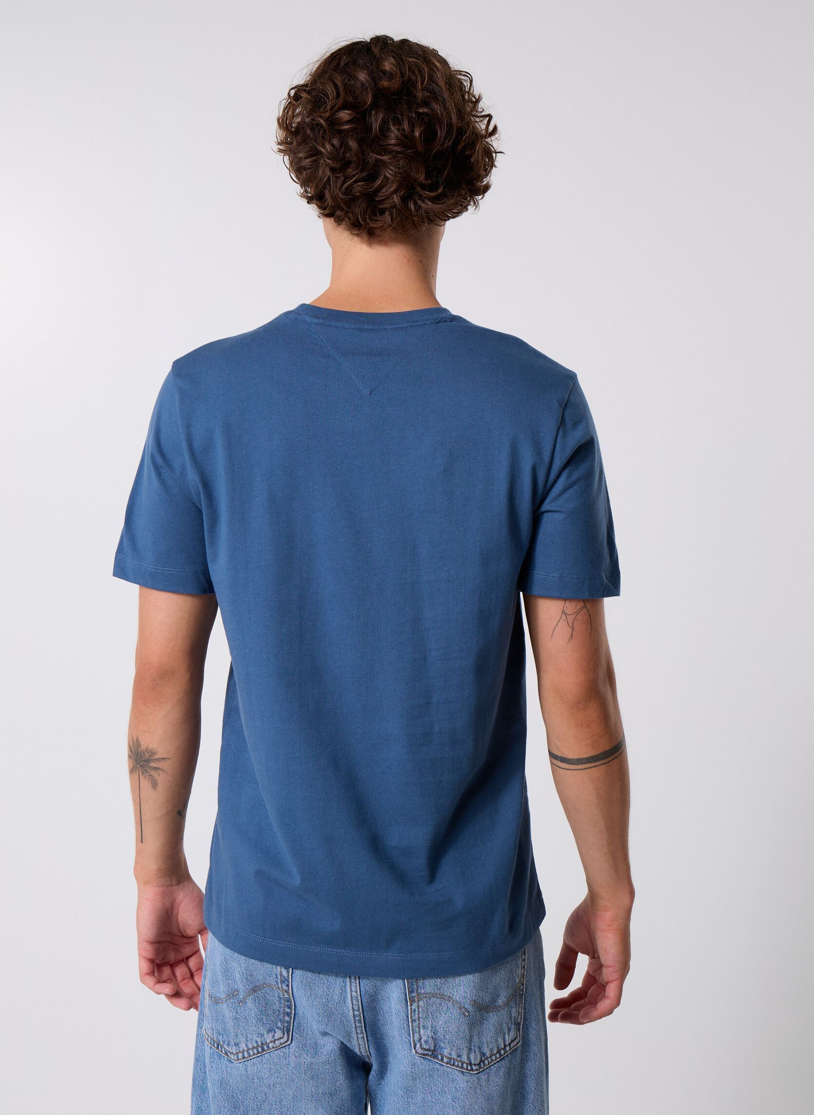 Tee-shirts manches courtes Ess Seasonal Reg Fit MW0MW39995DBZ homme bleu Tommy Hilfiger Tee-shirts manches courtes Ess Seasonal Reg Fit MW0MW39995DBZ homme bleu AEGEAN SEA