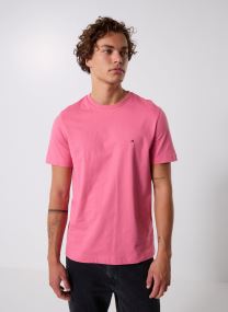 Tee-shirts manches courtes Ess Seasonal Reg Fit MW0MW39995THU homme rose Tommy Hilfiger Tee-shirts manches courtes Ess Seasonal Reg Fit MW0MW39995THU homme rose VINTAGE ROSY