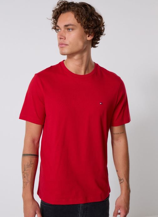 Tommy Hilfiger Kurzarm-T-Shirts Ess Seasonal Reg Fit MW0MW39995XLD herren rot