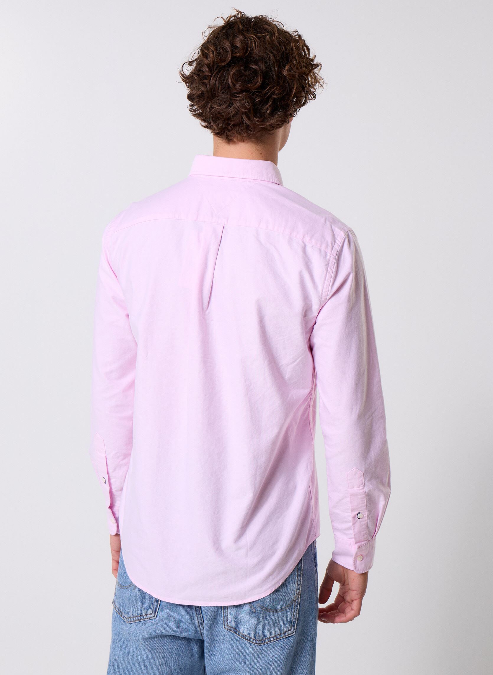 Chemises Solid Heritage Oxfor MW0MW35774TOR homme rose Tommy Hilfiger Chemises Solid Heritage Oxfor MW0MW35774TOR homme rose ROSE PETAL