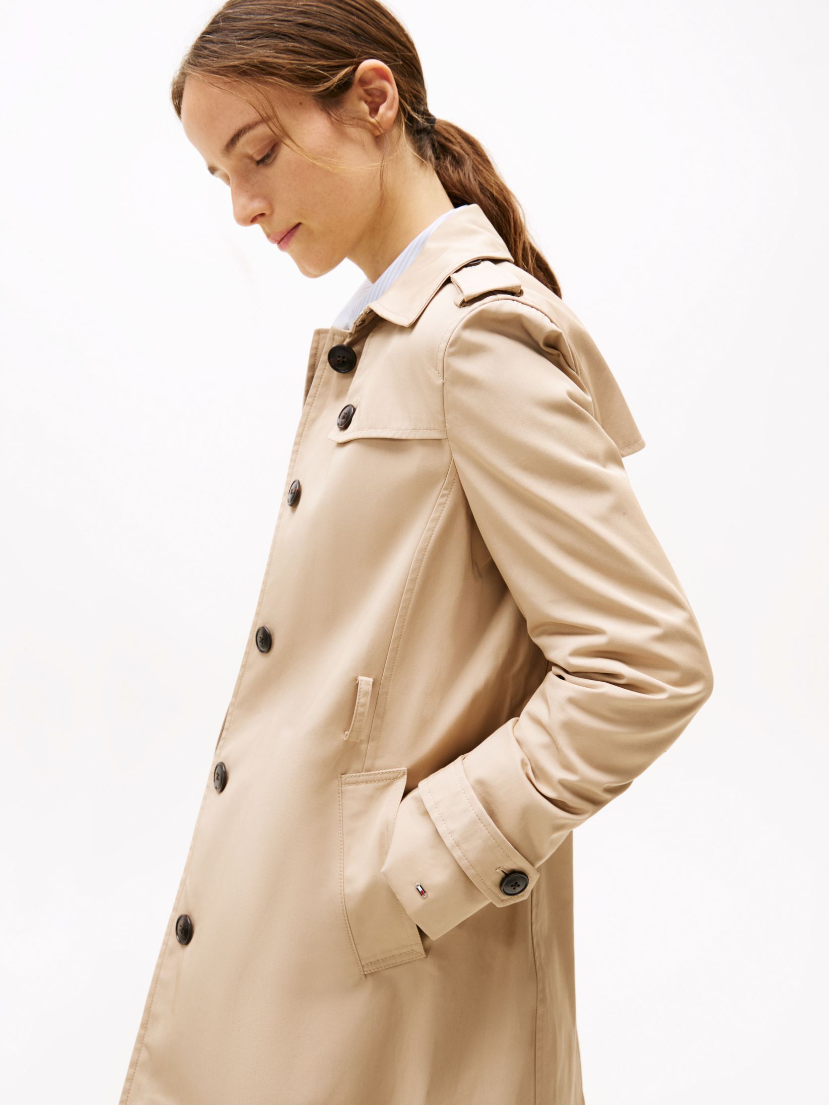 Trenchcoats Heritage Single Brea WW0WW22049660F4 dames beige Tommy Hilfiger Trenchcoats Heritage Single Brea WW0WW22049660F4 dames beige NOS BEIGE