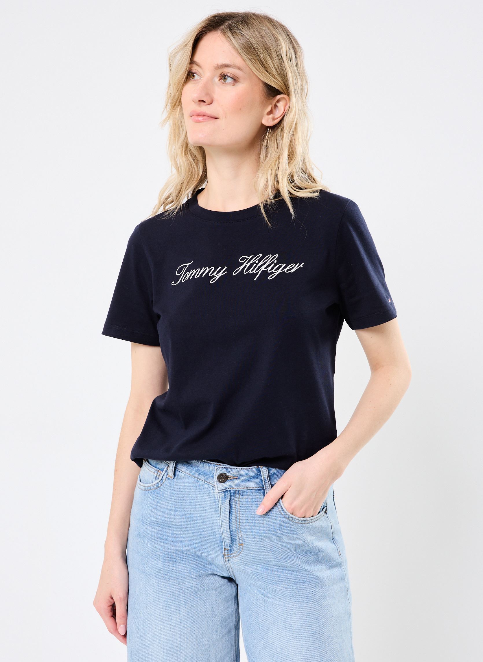 Vêtements Tommy Hilfiger Nos Script Regular C WW0WW43459 pour Accessoires - vue 3