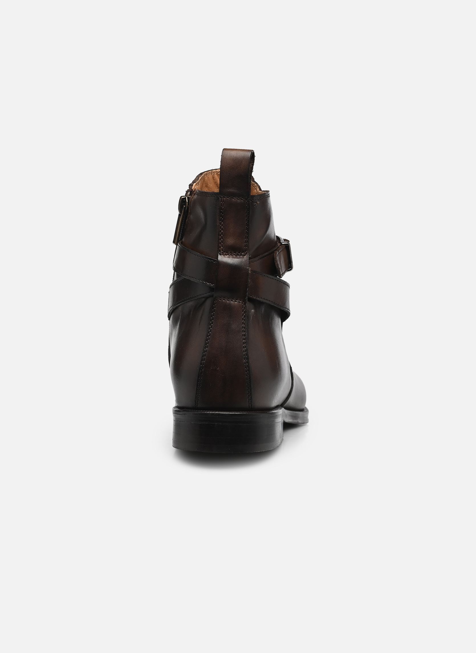 Bottines et bottes DAVILA COUSU BLAKE homme marron Marvin&Co Luxe Bottines et bottes DAVILA COUSU BLAKE homme marron marron