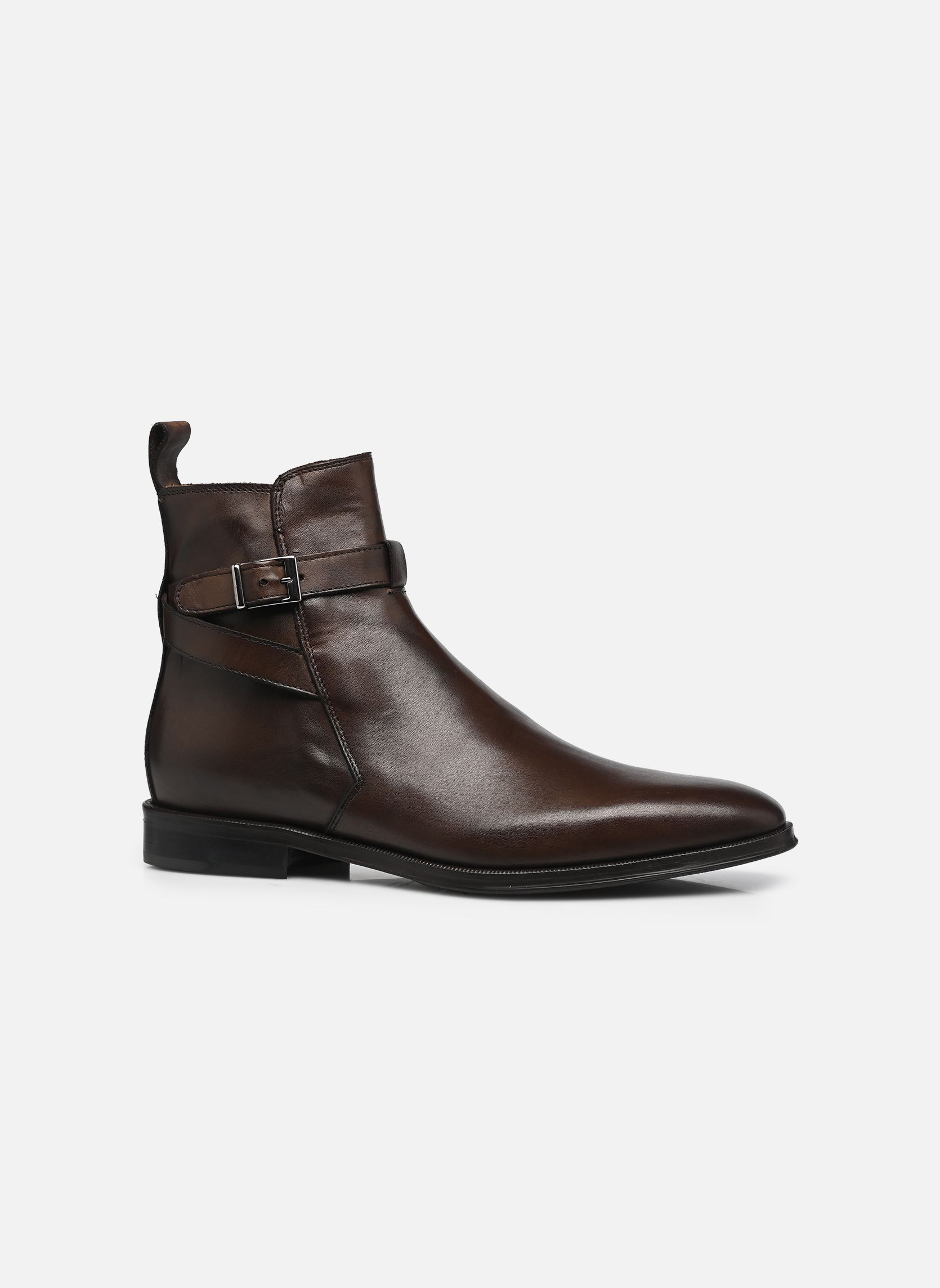 Bottines et bottes DAVILA COUSU BLAKE homme marron Marvin&Co Luxe Bottines et bottes DAVILA COUSU BLAKE homme marron marron