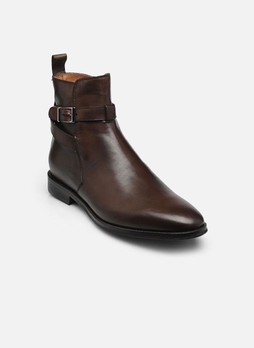 Marvin&Co Luxe Bottines et bottes DAVILA COUSU BLAKE homme marron