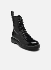 Botines con cordones I309180D mujer negro