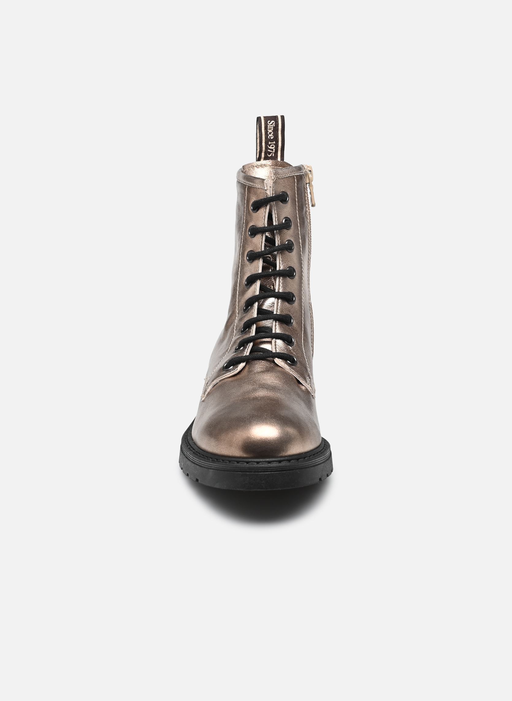 Bottines à lacets I412006D femme or et bronze NeroGiardini Bottines à lacets I412006D femme or et bronze 406
