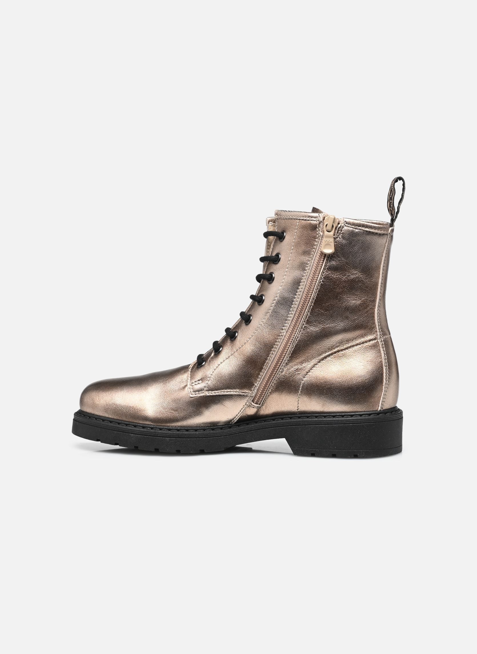 Bottines à lacets I412006D femme or et bronze NeroGiardini Bottines à lacets I412006D femme or et bronze 406