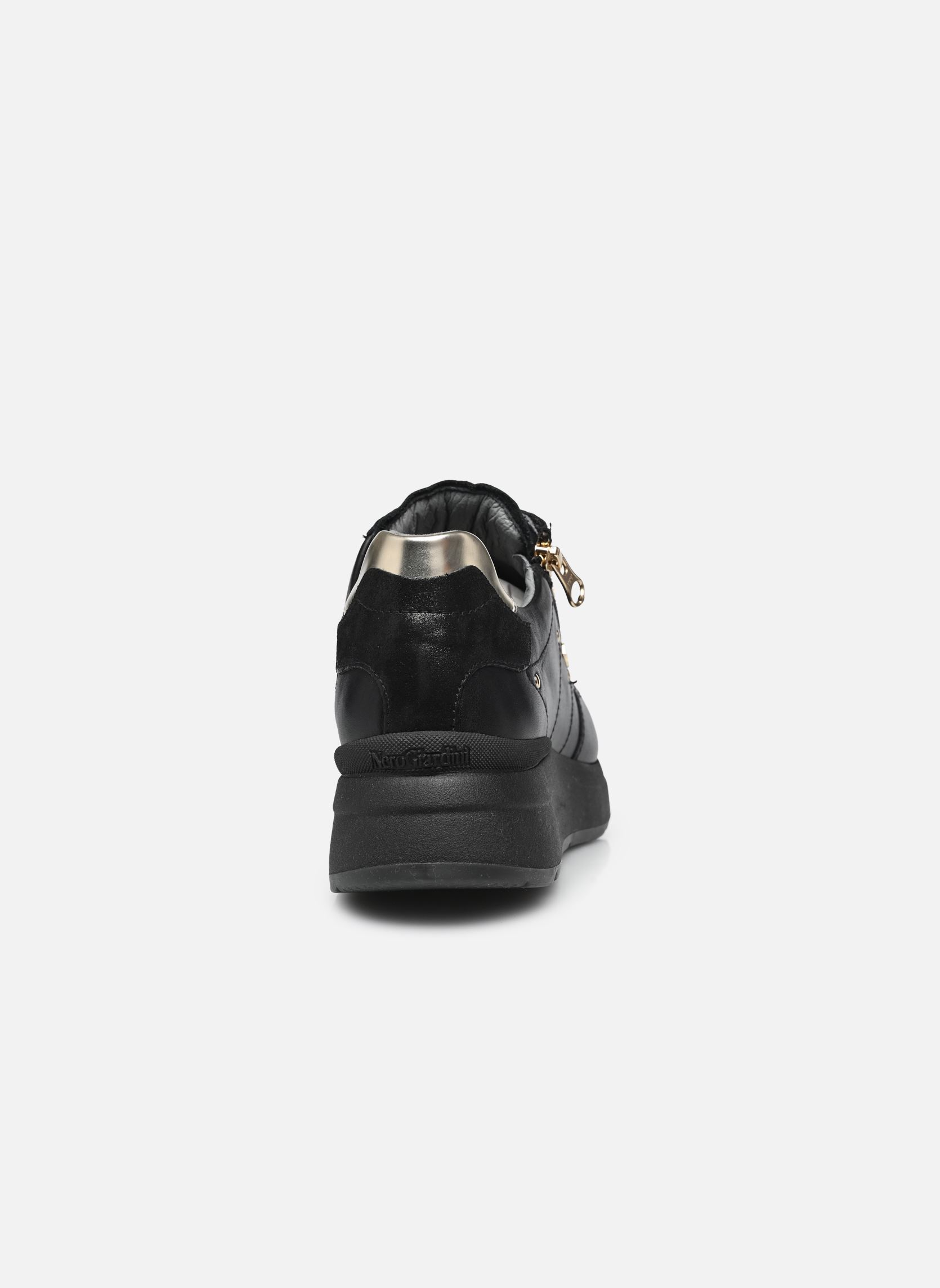 Baskets compensées I514070D femme noir NeroGiardini Baskets compensées I514070D femme noir 100