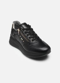 Baskets compensées I514070D femme noir
