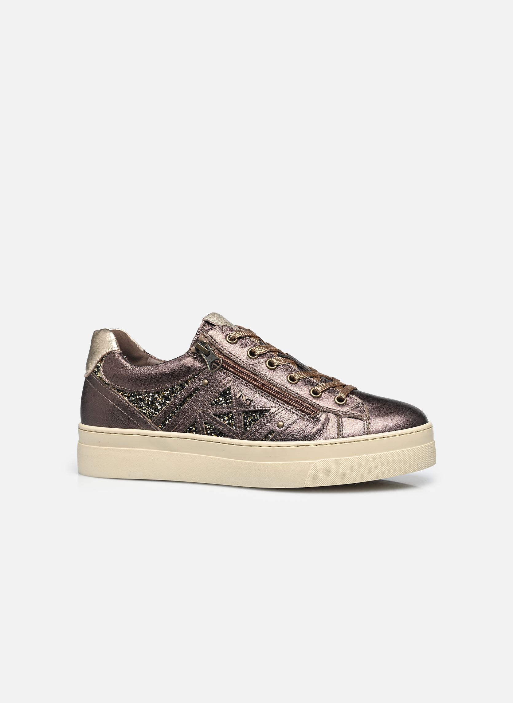 Sneakers basse I514191D donna oro e bronzo NeroGiardini Sneakers basse I514191D donna oro e bronzo 300