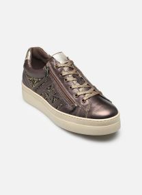 Sneakers basse I514191D donna oro e bronzo