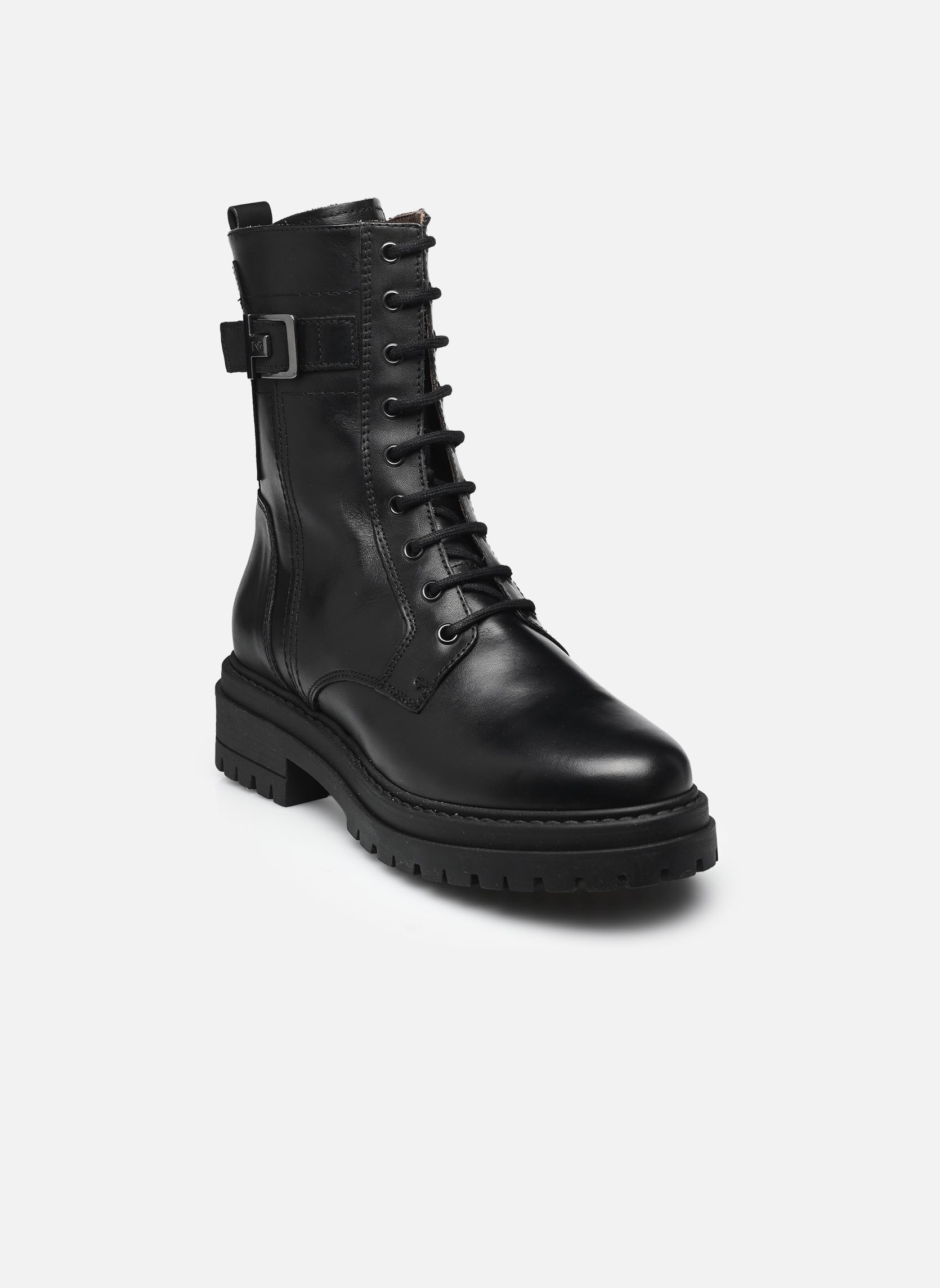 Veterlaarsjes I514833D dames zwart NeroGiardini Veterlaarsjes I514833D dames zwart 100