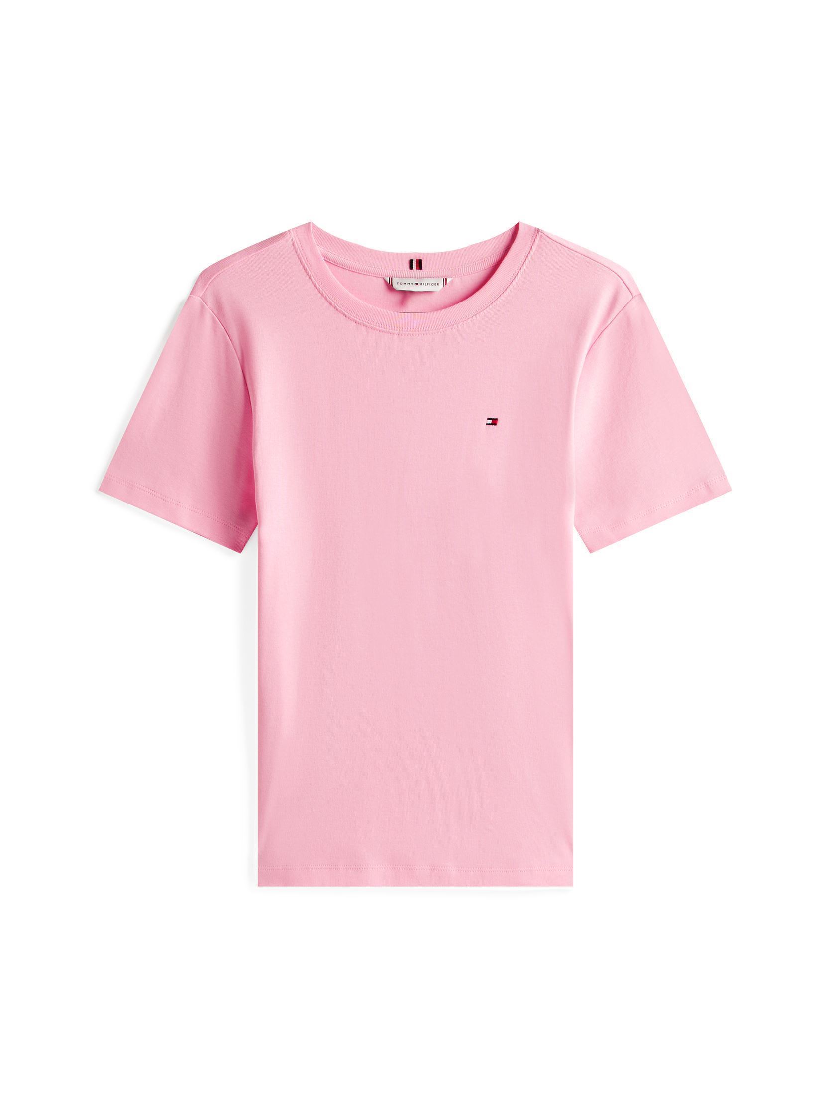 Camisetas de manga corta Slim Cody V-Nk Ss WW0WW40587TOL mujer rosa Tommy Hilfiger Camisetas de manga corta Slim Cody V-Nk Ss WW0WW40587TOL mujer rosa CLASSIC PINK