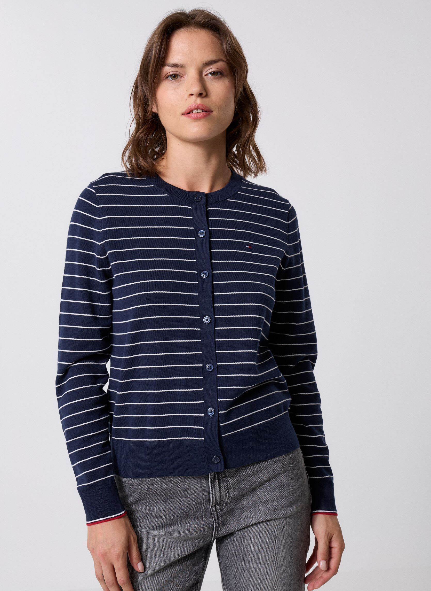 Vêtements Tommy Hilfiger Co Jersey Stitch C N WW0WW423700ZB pour Accessoires