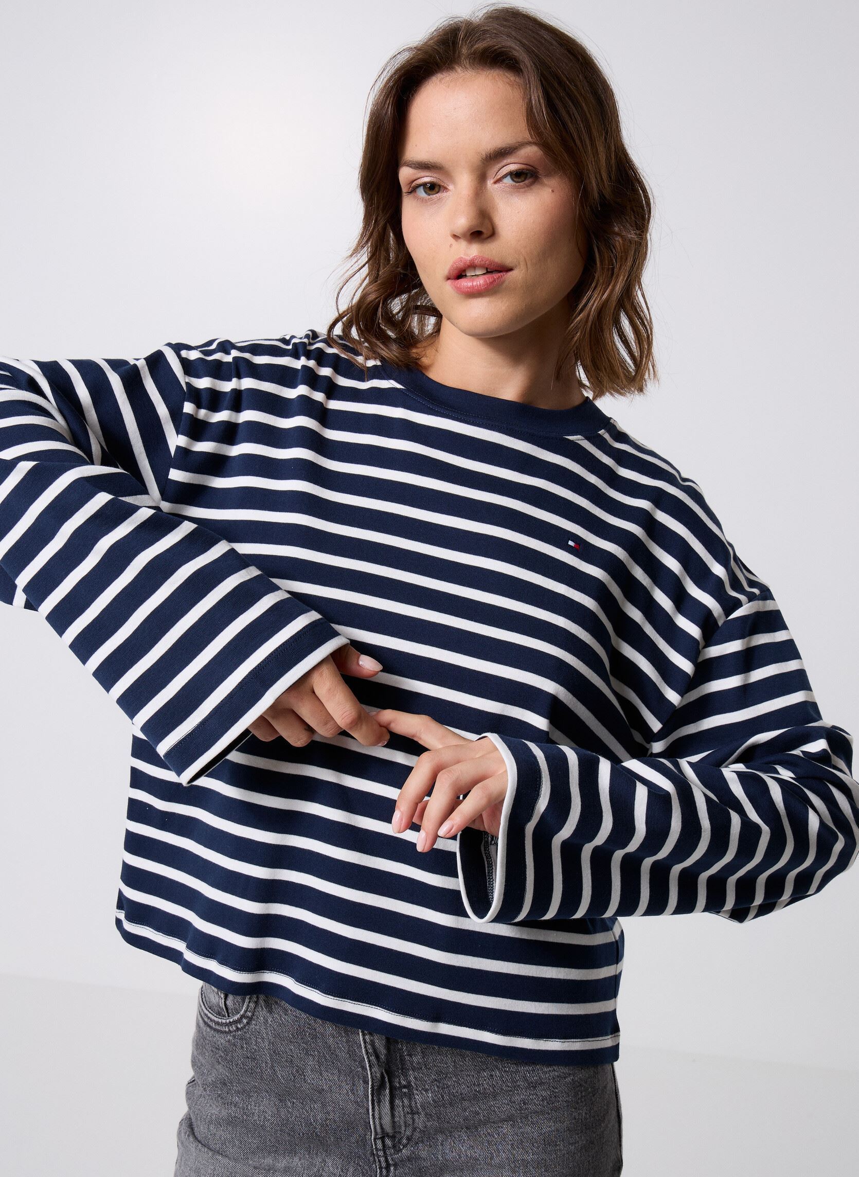 Vêtements Tommy Hilfiger Modern Cody Rlx C Nk WW0WW455190X9 pour Accessoires