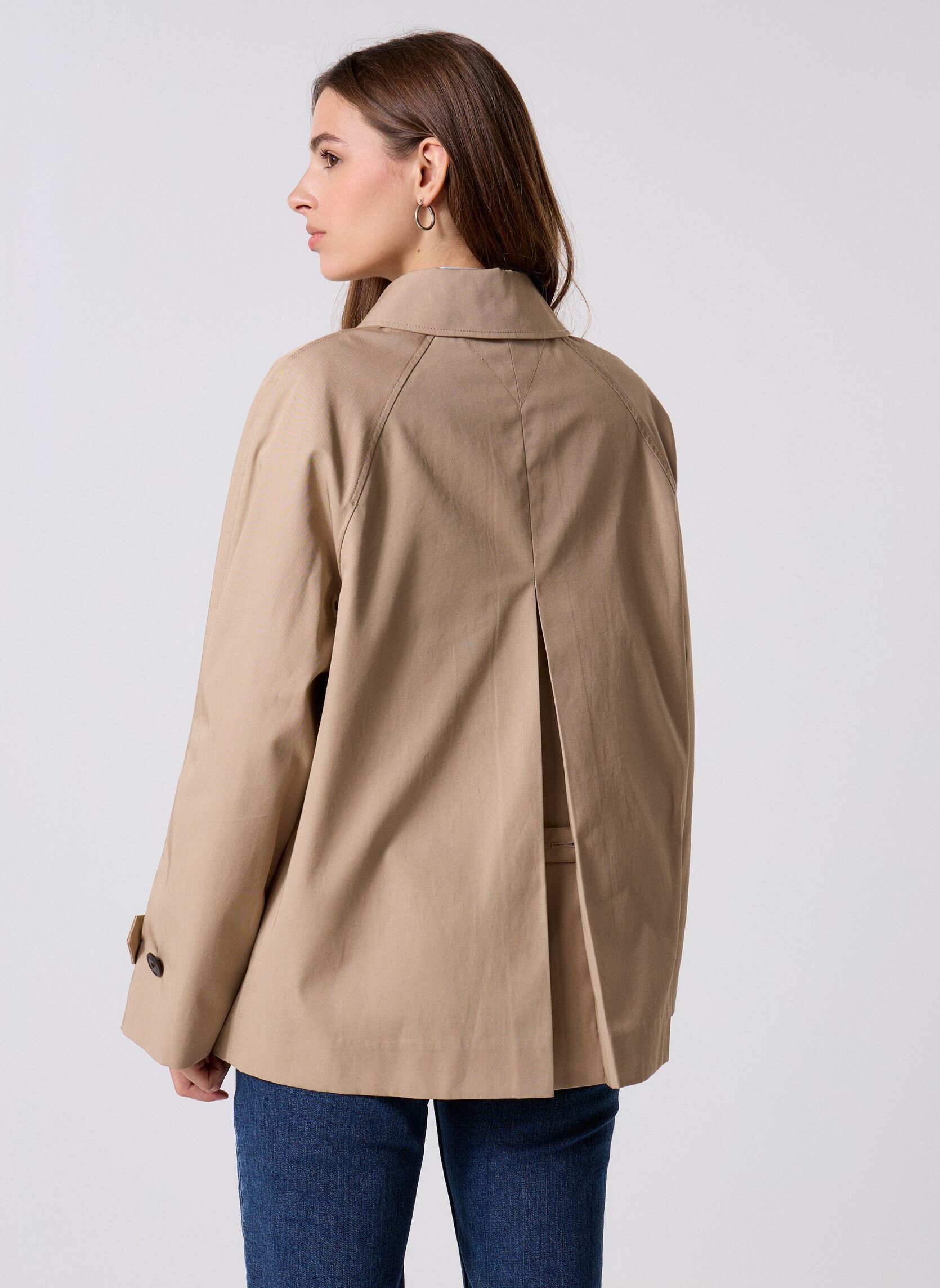 Trenchcoats Cotton Reg Short Tre WW0WW45618AEG dames beige Tommy Hilfiger Trenchcoats Cotton Reg Short Tre WW0WW45618AEG dames beige BEIGE