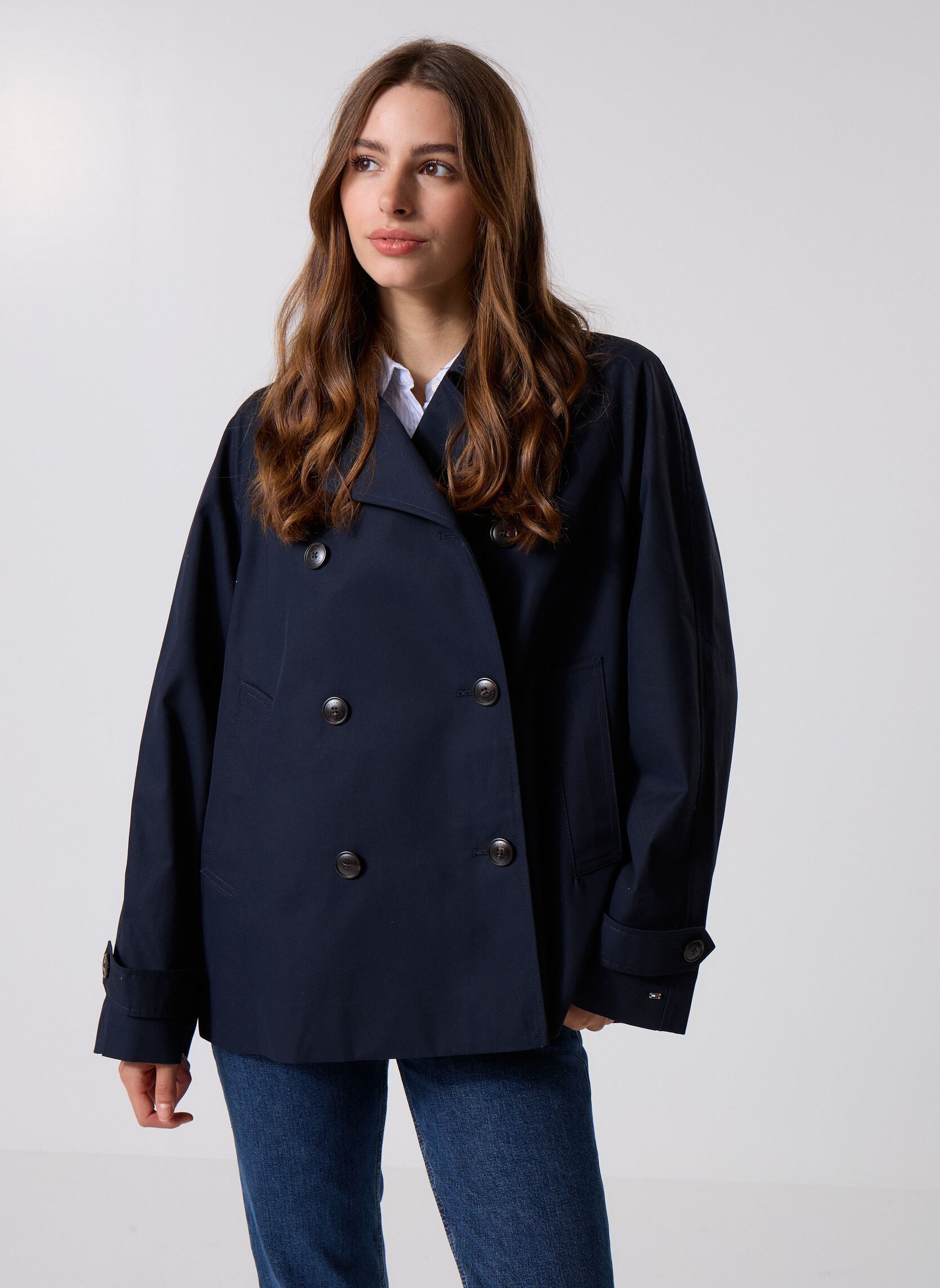 Vêtements Tommy Hilfiger Cotton Reg Short Tre WW0WW45618DW5 pour Accessoires - vue 2