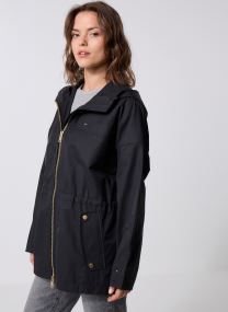 Blousons Cotton Nylon Reg Par WW0WW45621BDS femme noir