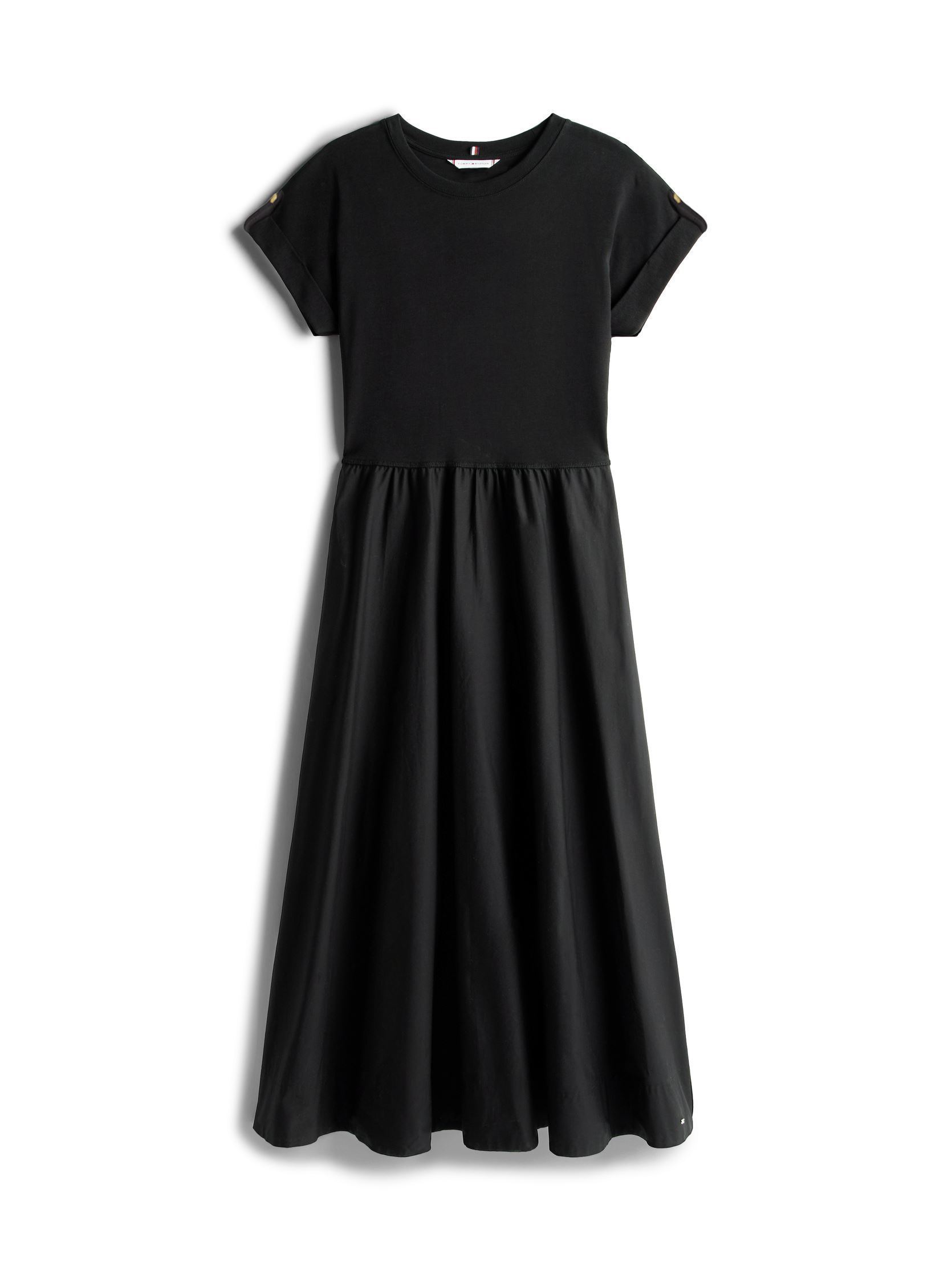 Robes Modern Cody Midi Mix WW0WW46711BDS femme noir Tommy Hilfiger Robes Modern Cody Midi Mix WW0WW46711BDS femme noir BLACK