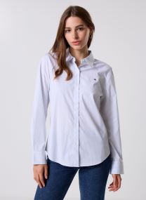 Langarm-Hemden Ess Poplin Regular S WW0WW471690Y6 damen blau Tommy Hilfiger Langarm-Hemden Ess Poplin Regular S WW0WW471690Y6 damen blau CLASSIC ITHAKA STP BREEZY BLUE