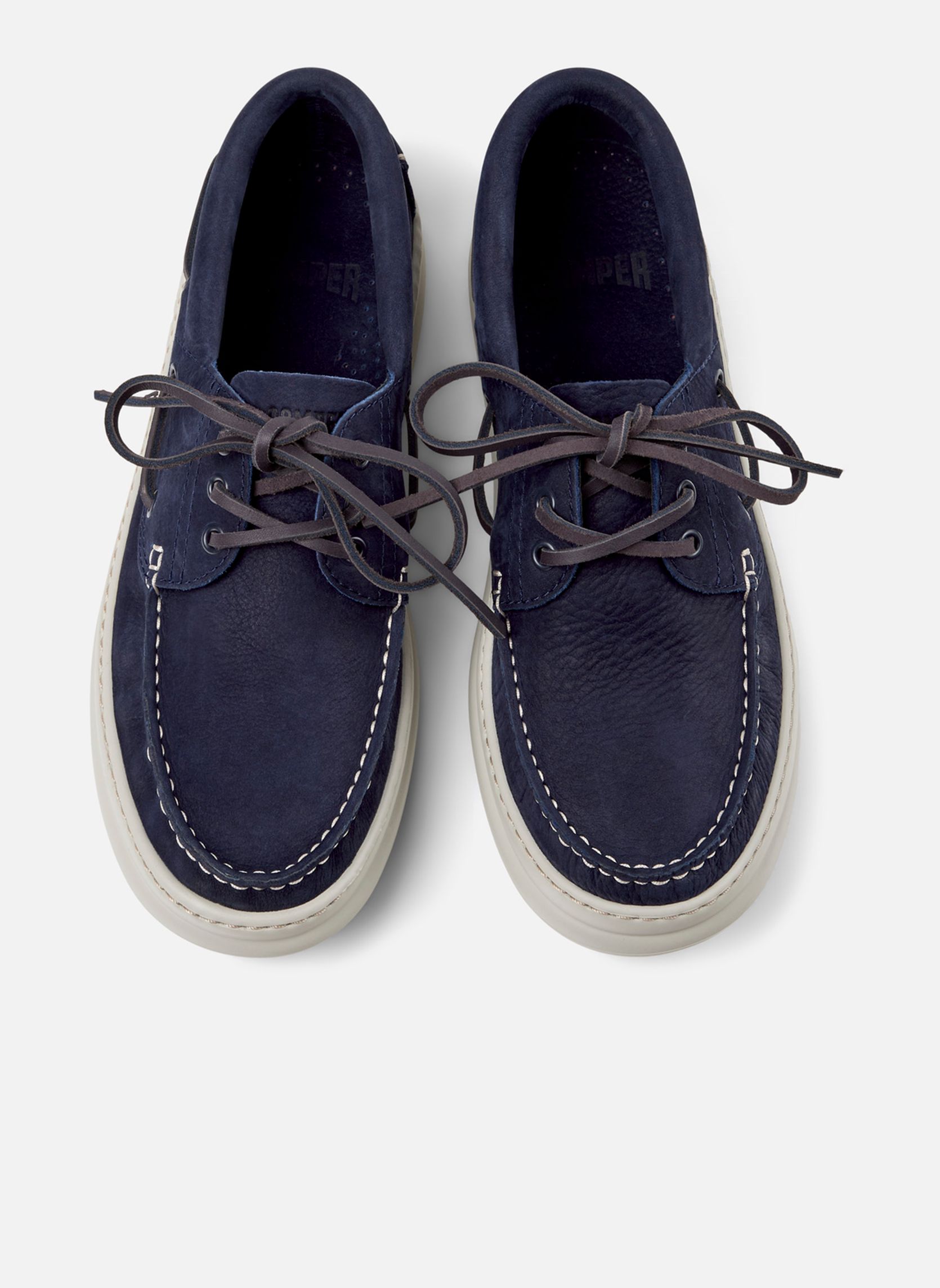 Chaussures bateaux K101073-005 homme bleu Camper Chaussures bateaux K101073-005 homme bleu Bleu foncé