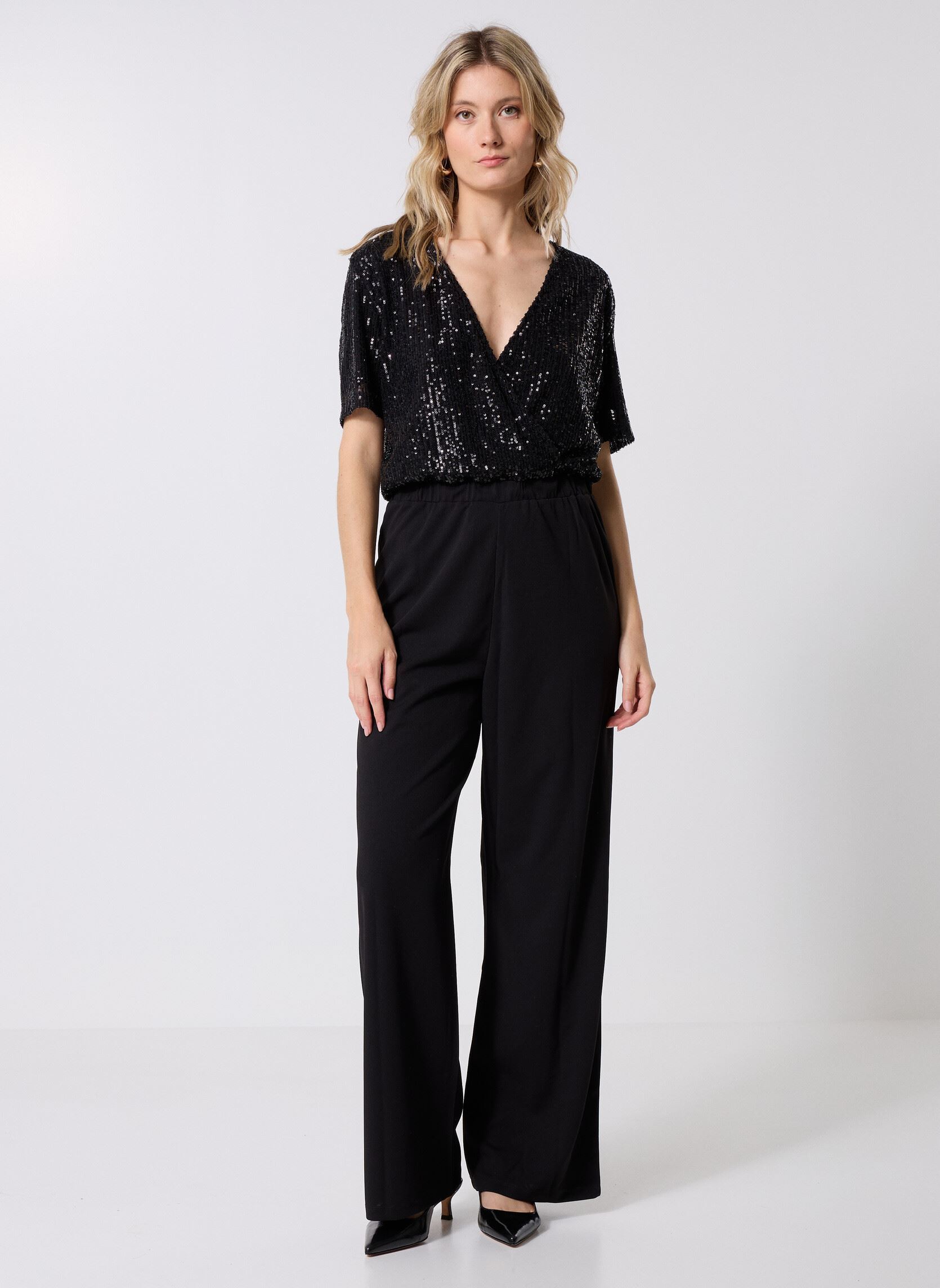 Tute pantalone PCOMBRILLE donna nero MADE BY Tute pantalone PCOMBRILLE donna nero JET BLACK