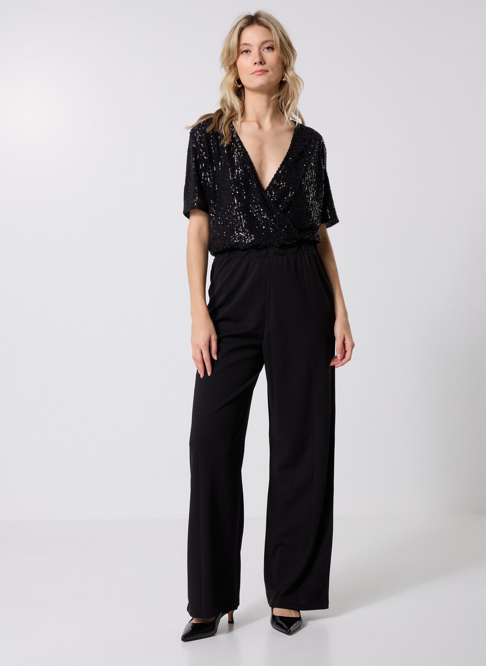Tute pantalone PCOMBRILLE donna nero MADE BY Tute pantalone PCOMBRILLE donna nero JET BLACK