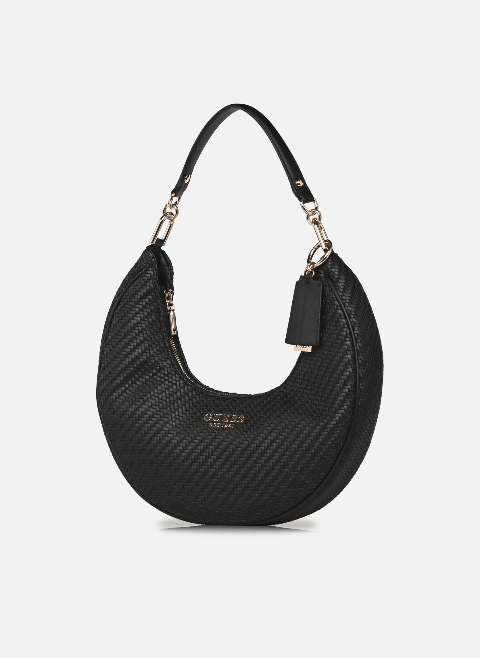 Sacs à main Mirema Hobo Shoulder Bag femme noir Guess Sacs à main Mirema Hobo Shoulder Bag femme noir BLACK