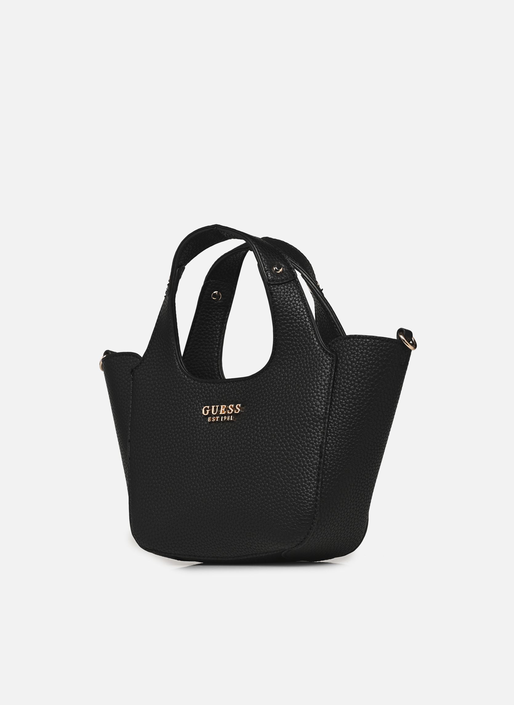 Handtassen Calista Mini Tote dames zwart Guess Handtassen Calista Mini Tote dames zwart BLACK