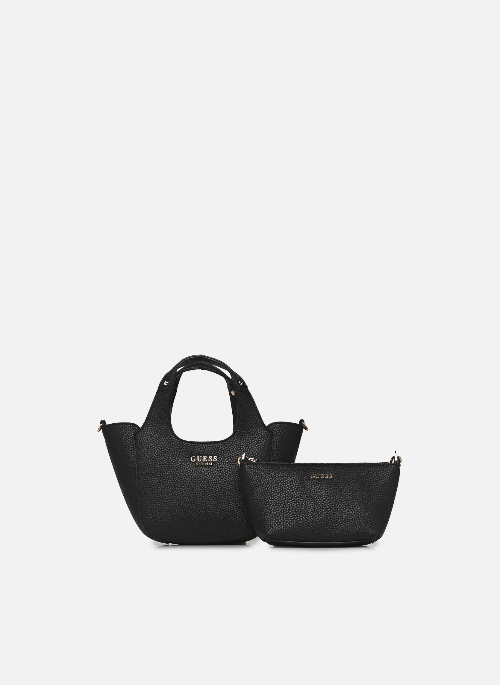 Handtassen Calista Mini Tote dames zwart Guess Handtassen Calista Mini Tote dames zwart BLACK