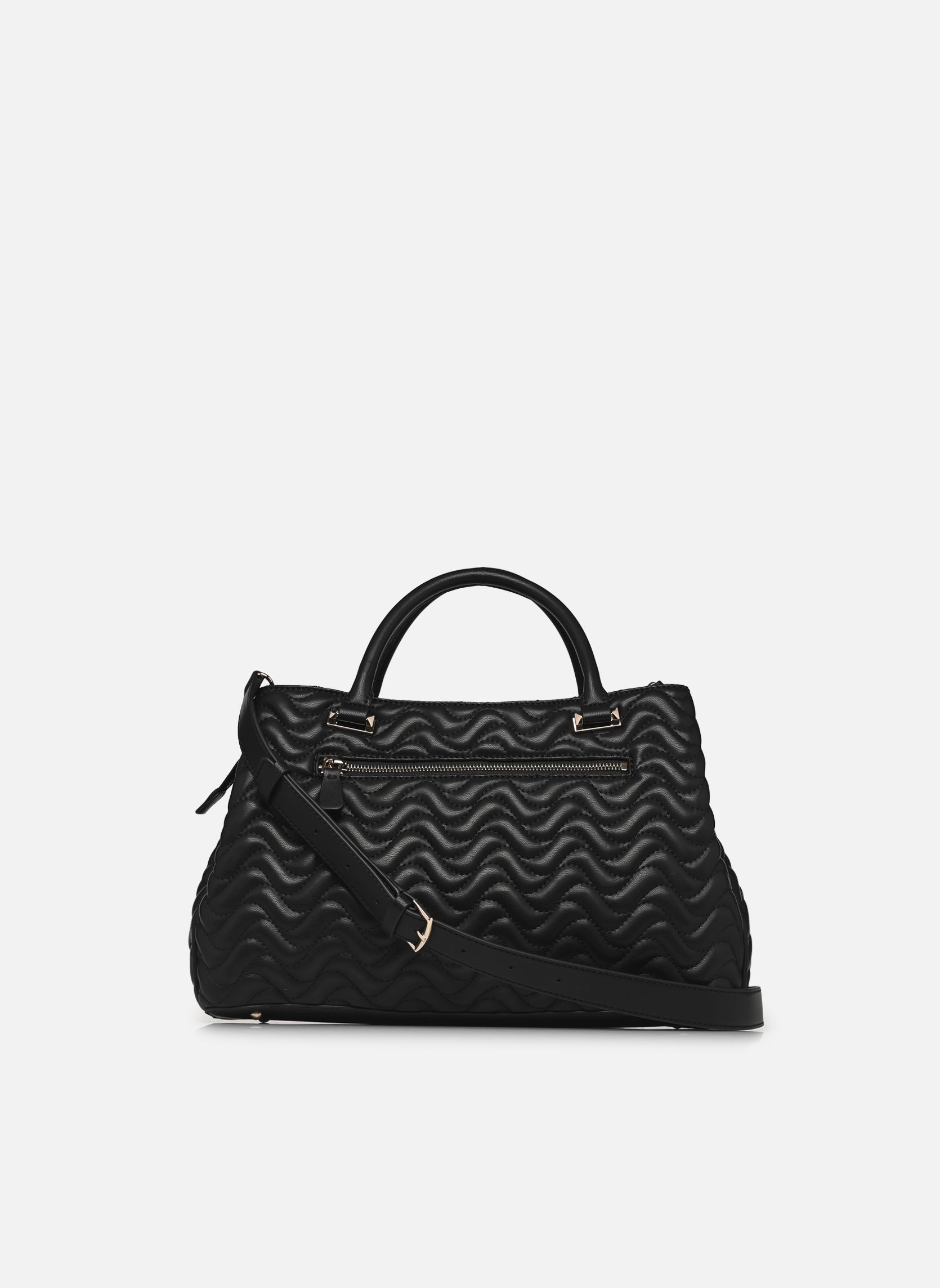 Sacs à main Melisandra Lrg Tri Comp Stchl femme noir Guess Sacs à main Melisandra Lrg Tri Comp Stchl femme noir BLACK