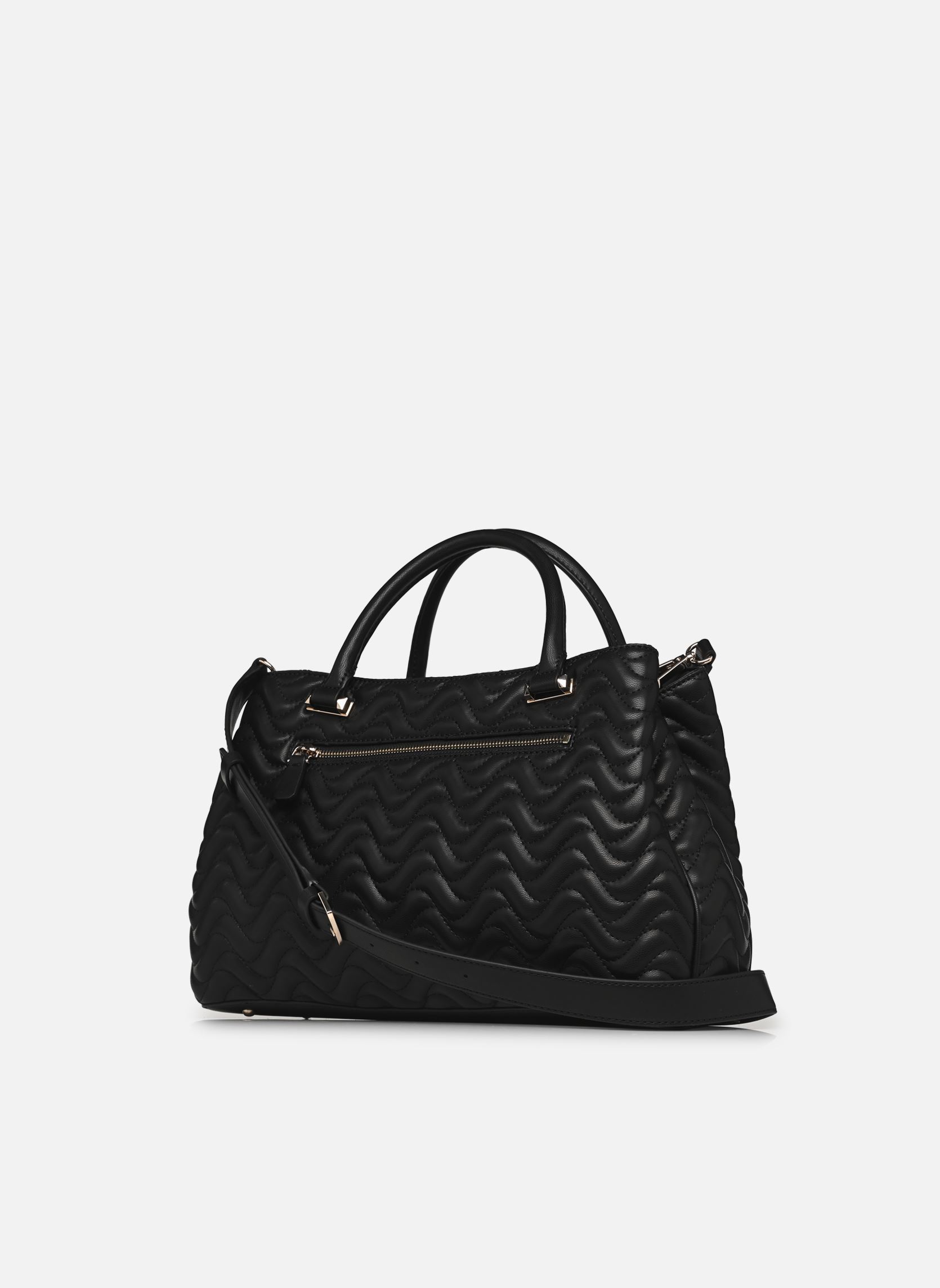 Sacs à main Melisandra Lrg Tri Comp Stchl femme noir Guess Sacs à main Melisandra Lrg Tri Comp Stchl femme noir BLACK