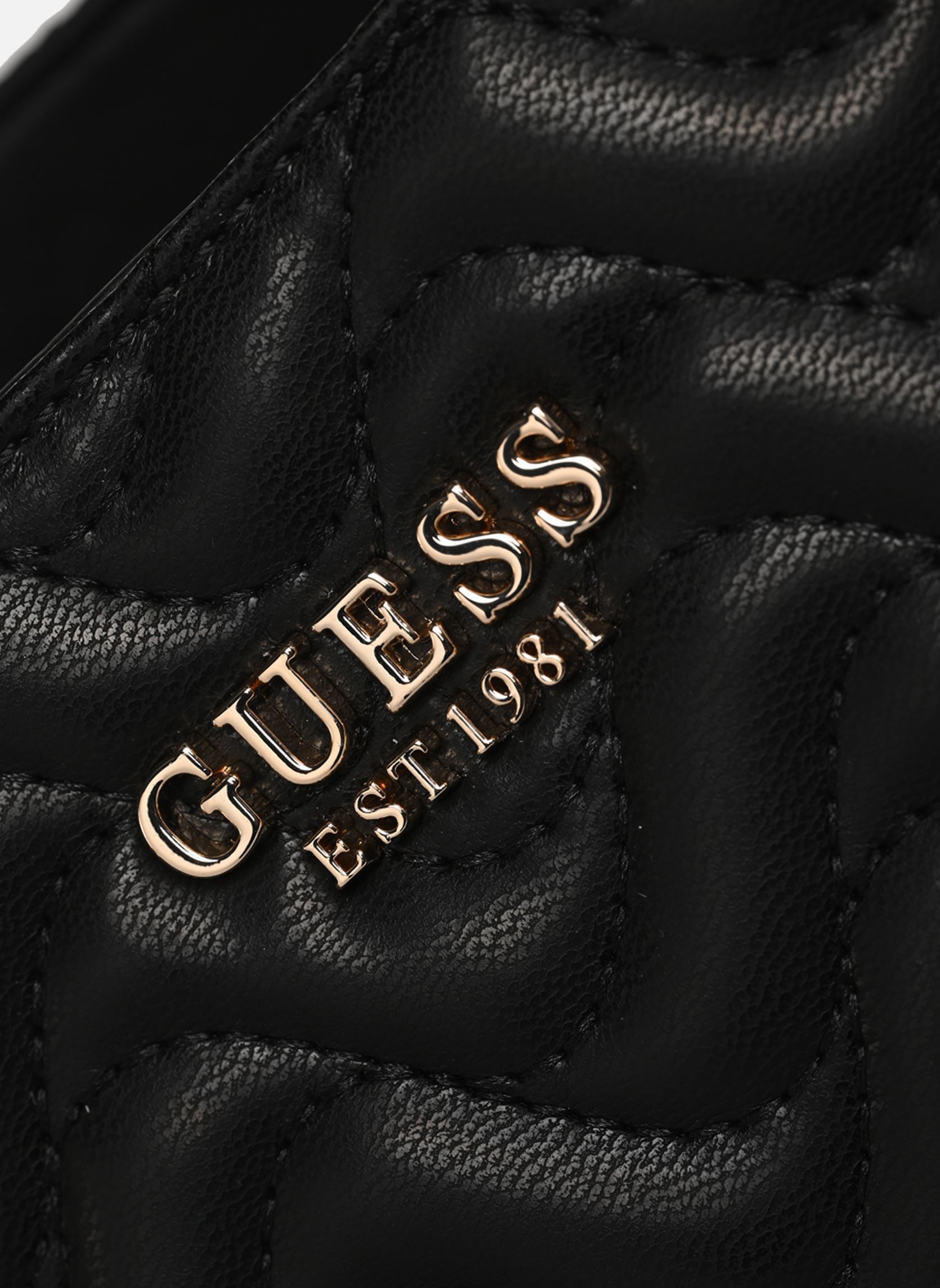 Sacs à main Melisandra Lrg Tri Comp Stchl femme noir Guess Sacs à main Melisandra Lrg Tri Comp Stchl femme noir BLACK