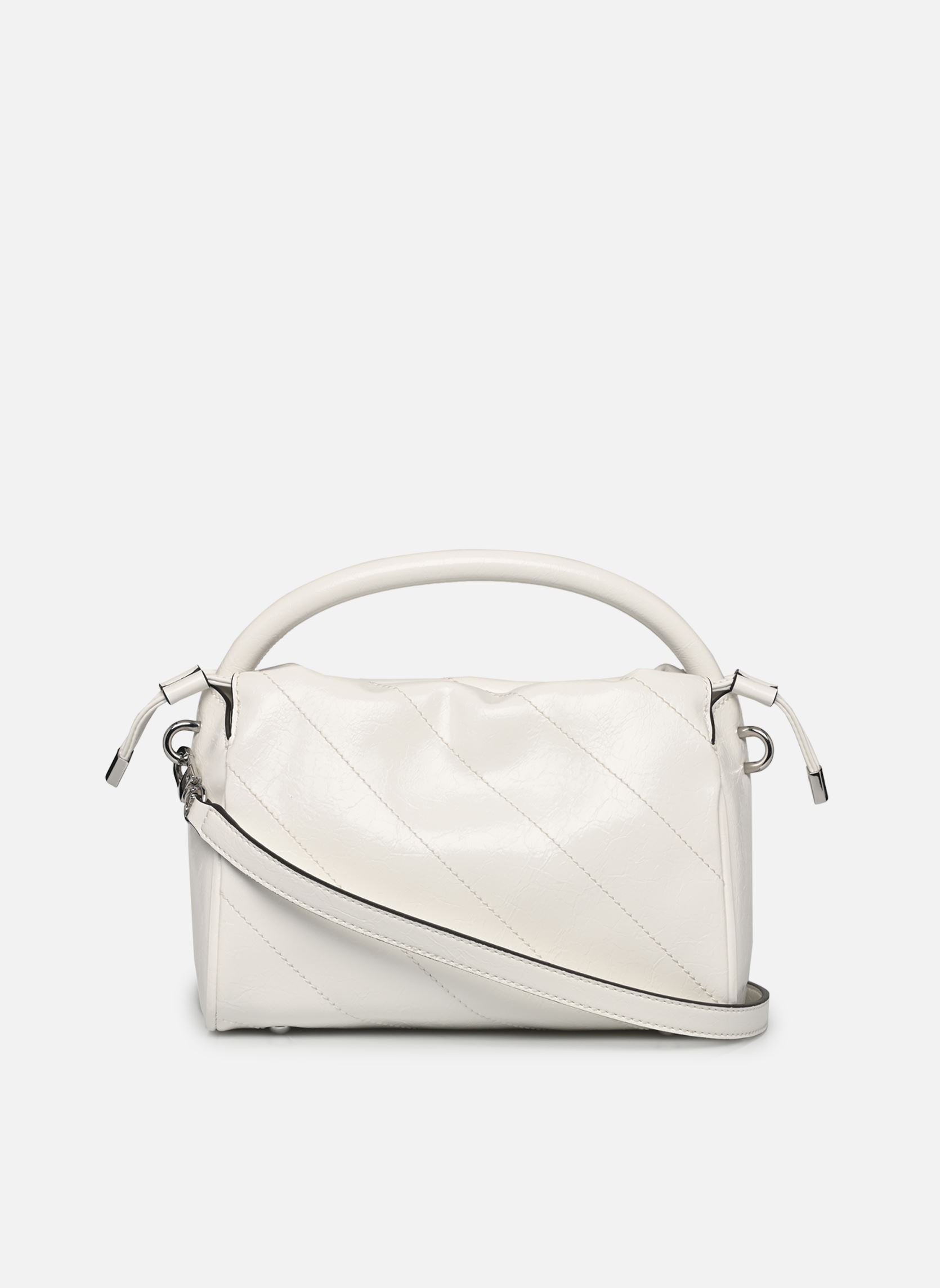 Sacs à main Amys Drawstring Crossbody femme blanc Guess Sacs à main Amys Drawstring Crossbody femme blanc WHITE