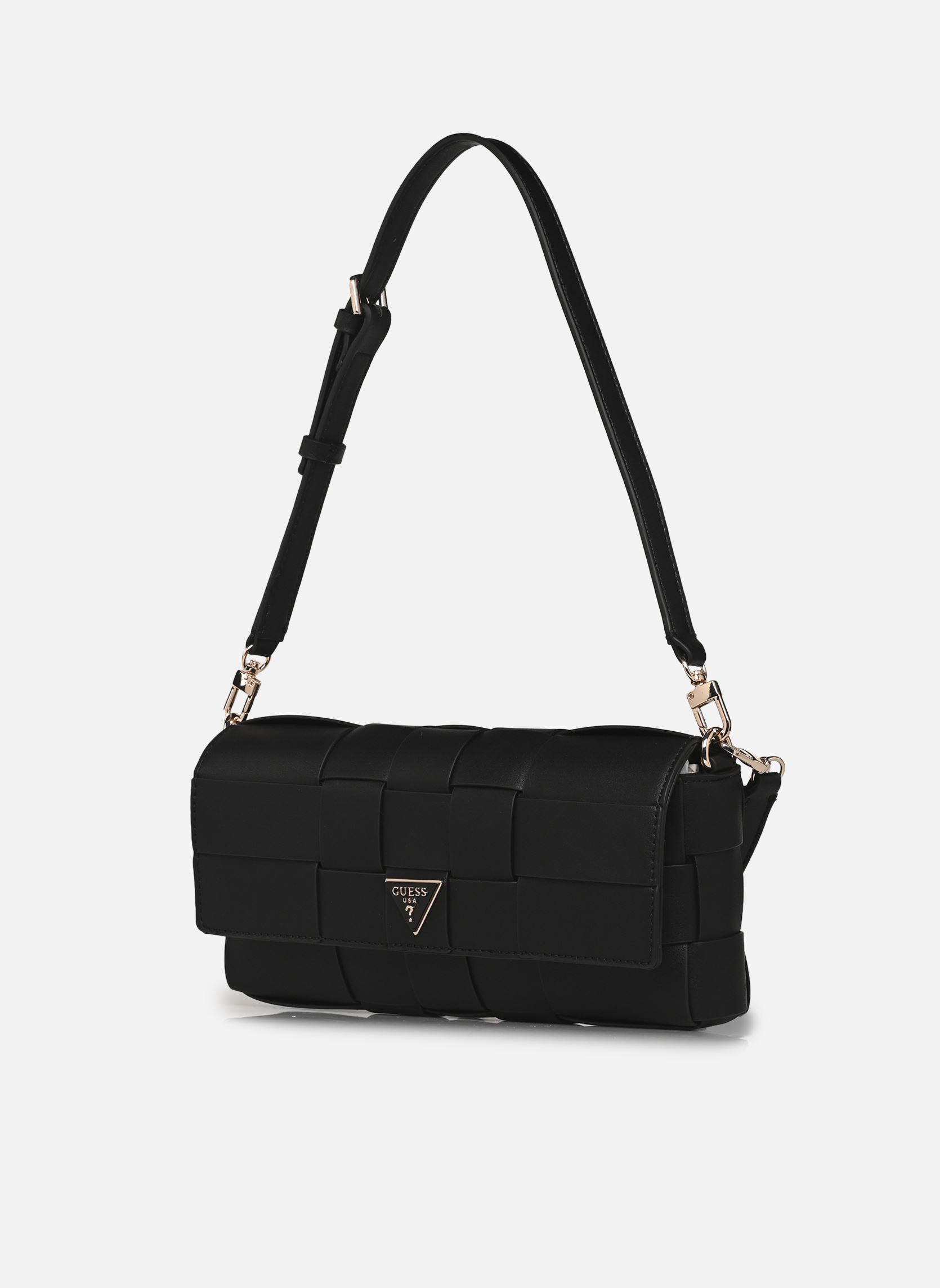 Bandolera Maylee Flap Shoulder Bag mujer negro Guess Bandolera Maylee Flap Shoulder Bag mujer negro BLACK