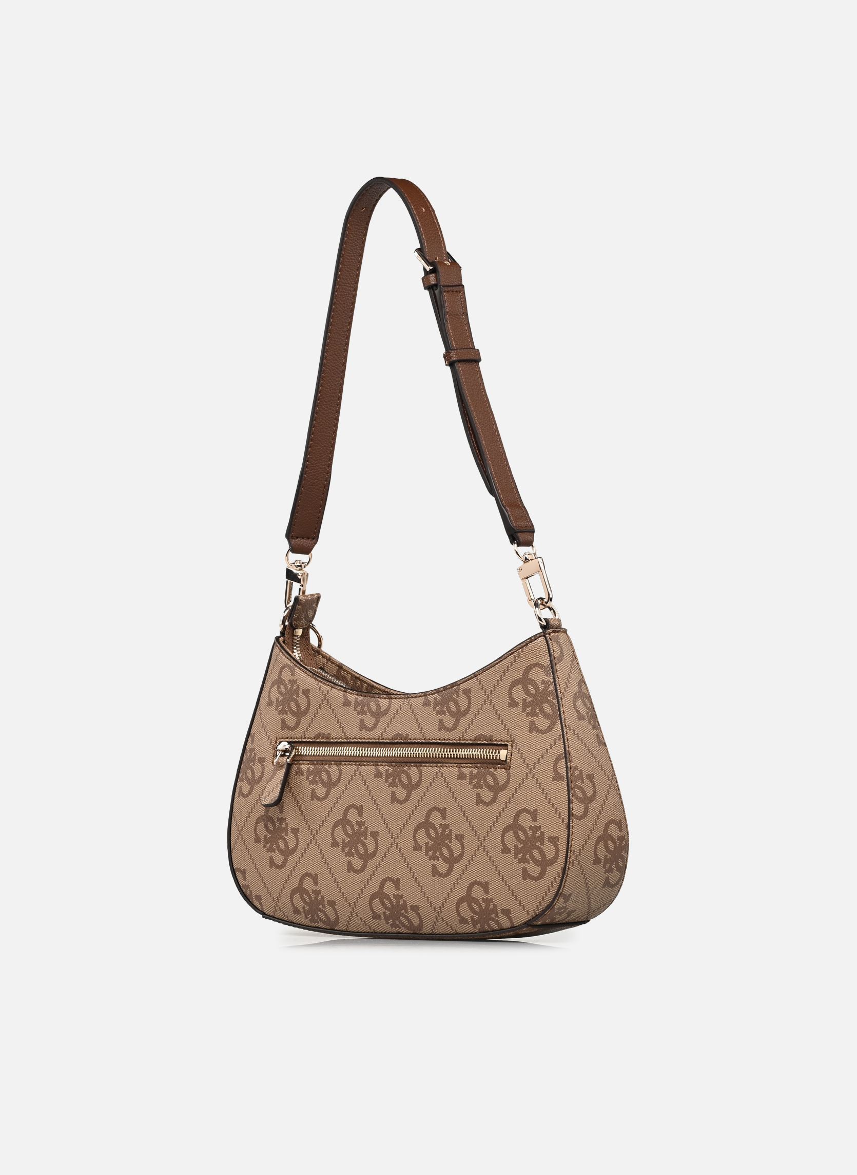 Bandolera Noelle Ii Top Zip Shoulder Bag mujer beige Guess Bandolera Noelle Ii Top Zip Shoulder Bag mujer beige LATTE LOGO/BROWN