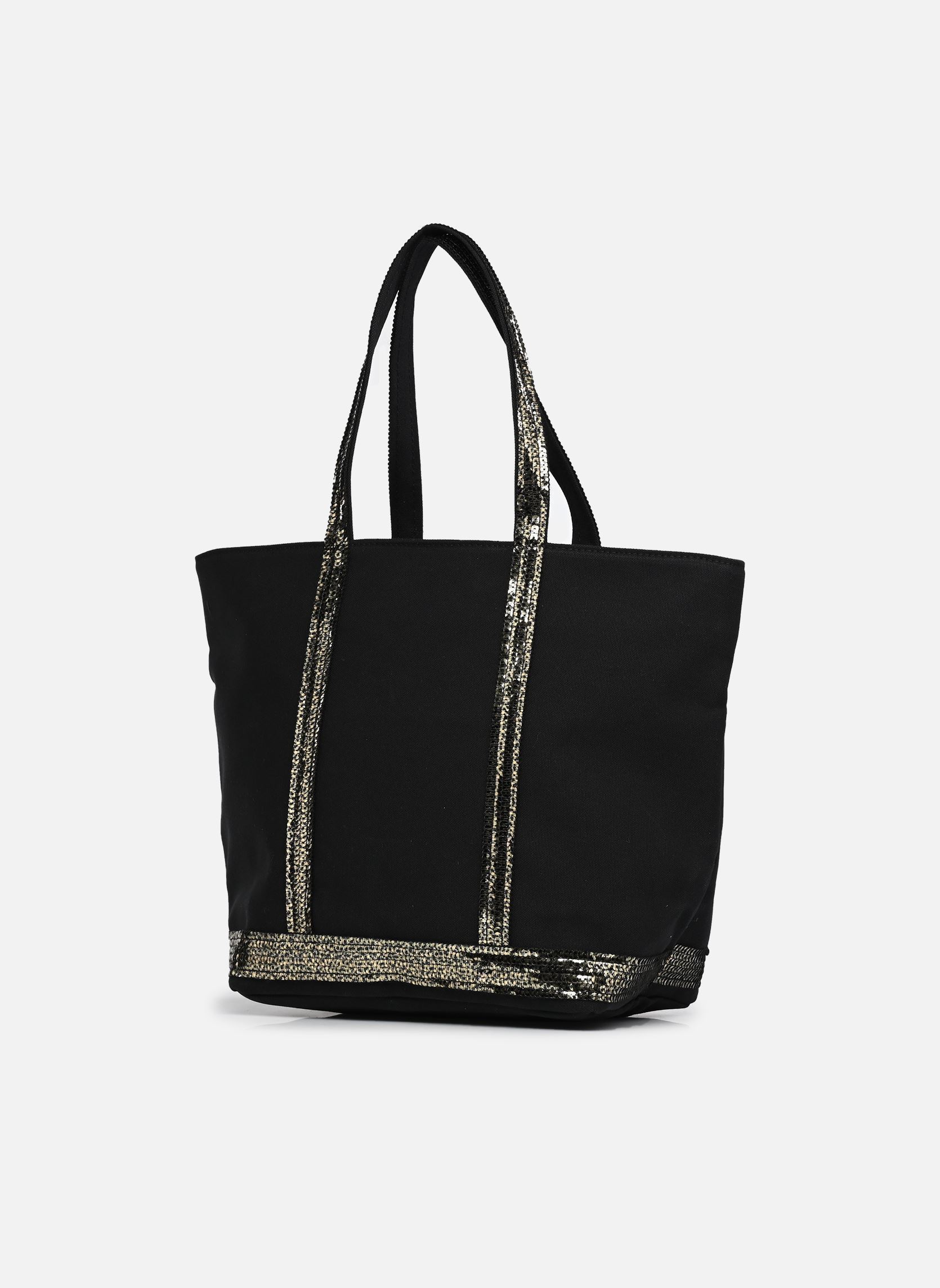 Shopper Cabas M Zippe Coton damen schwarz Vanessa Bruno Shopper Cabas M Zippe Coton damen schwarz OR/NOIR