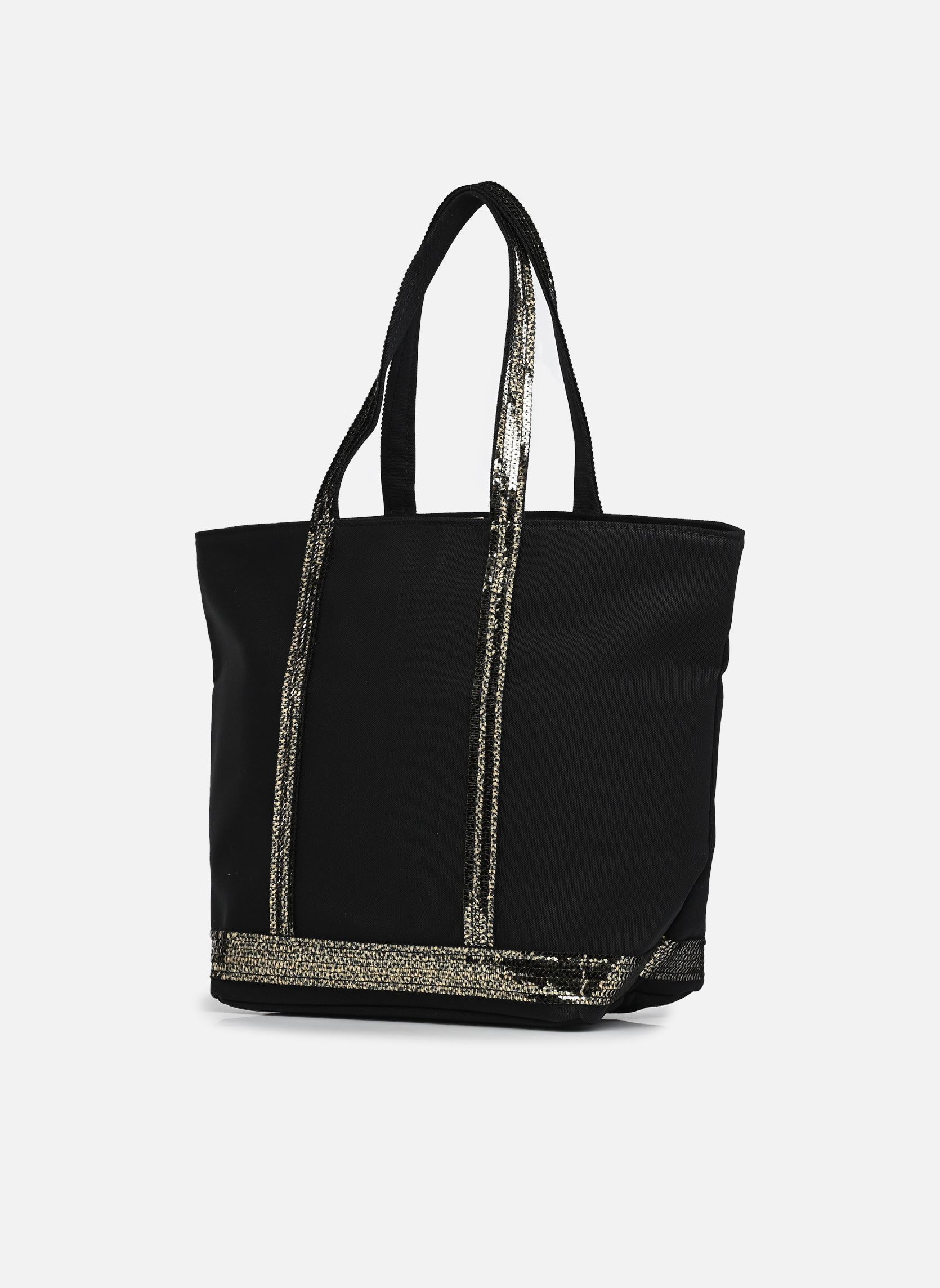 Shopper Cabas M Zippe Coton damen schwarz Vanessa Bruno Shopper Cabas M Zippe Coton damen schwarz OR/NOIR