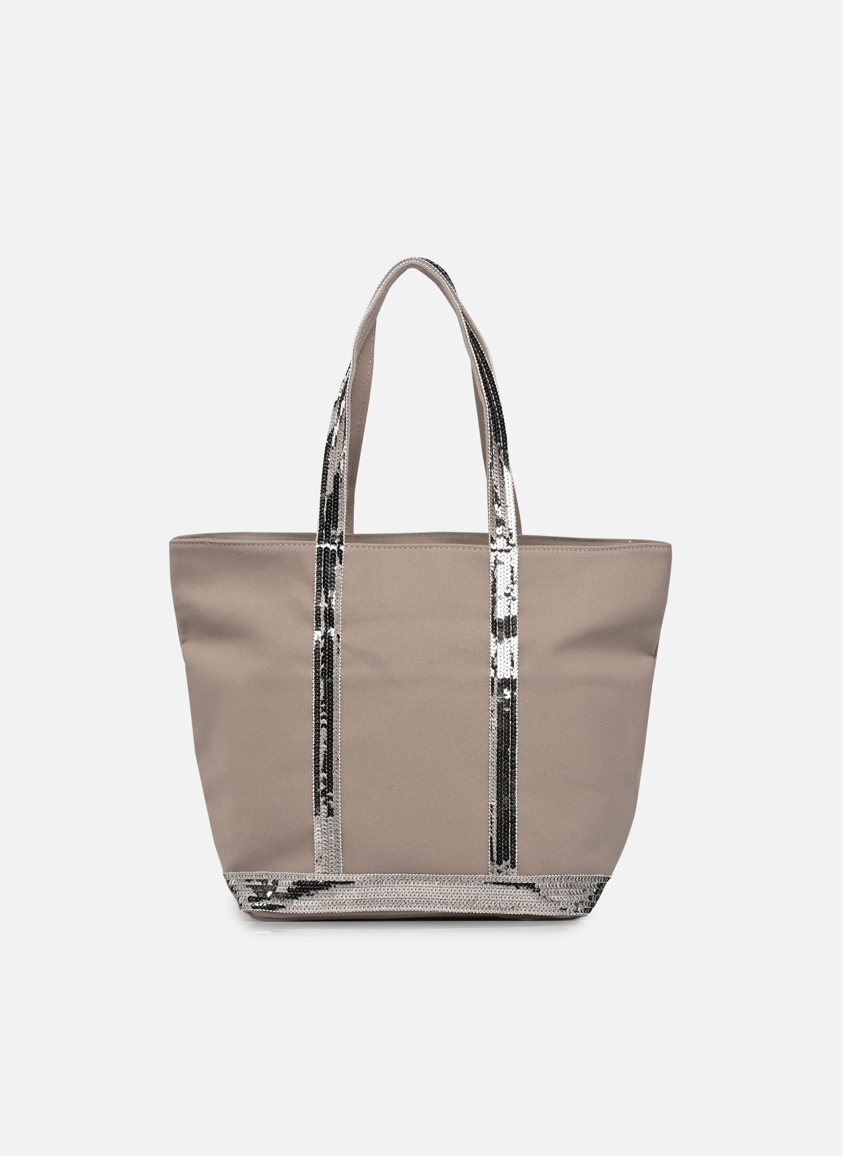 Bolsas de compra Cabas M Zippe Coton mujer beige Vanessa Bruno Bolsas de compra Cabas M Zippe Coton mujer beige ZINC