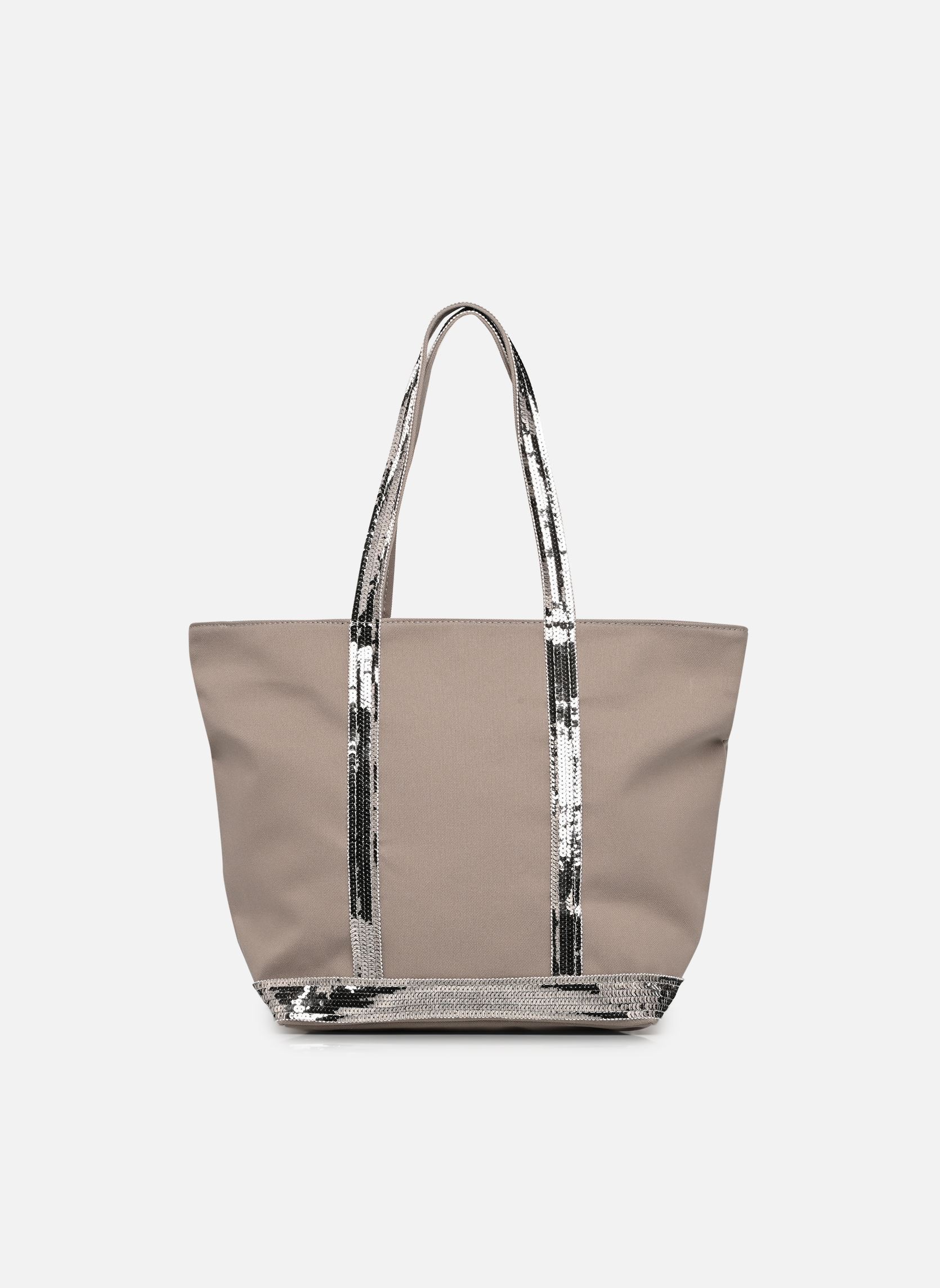 Bolsas de compra Cabas M Zippe Coton mujer beige Vanessa Bruno Bolsas de compra Cabas M Zippe Coton mujer beige ZINC